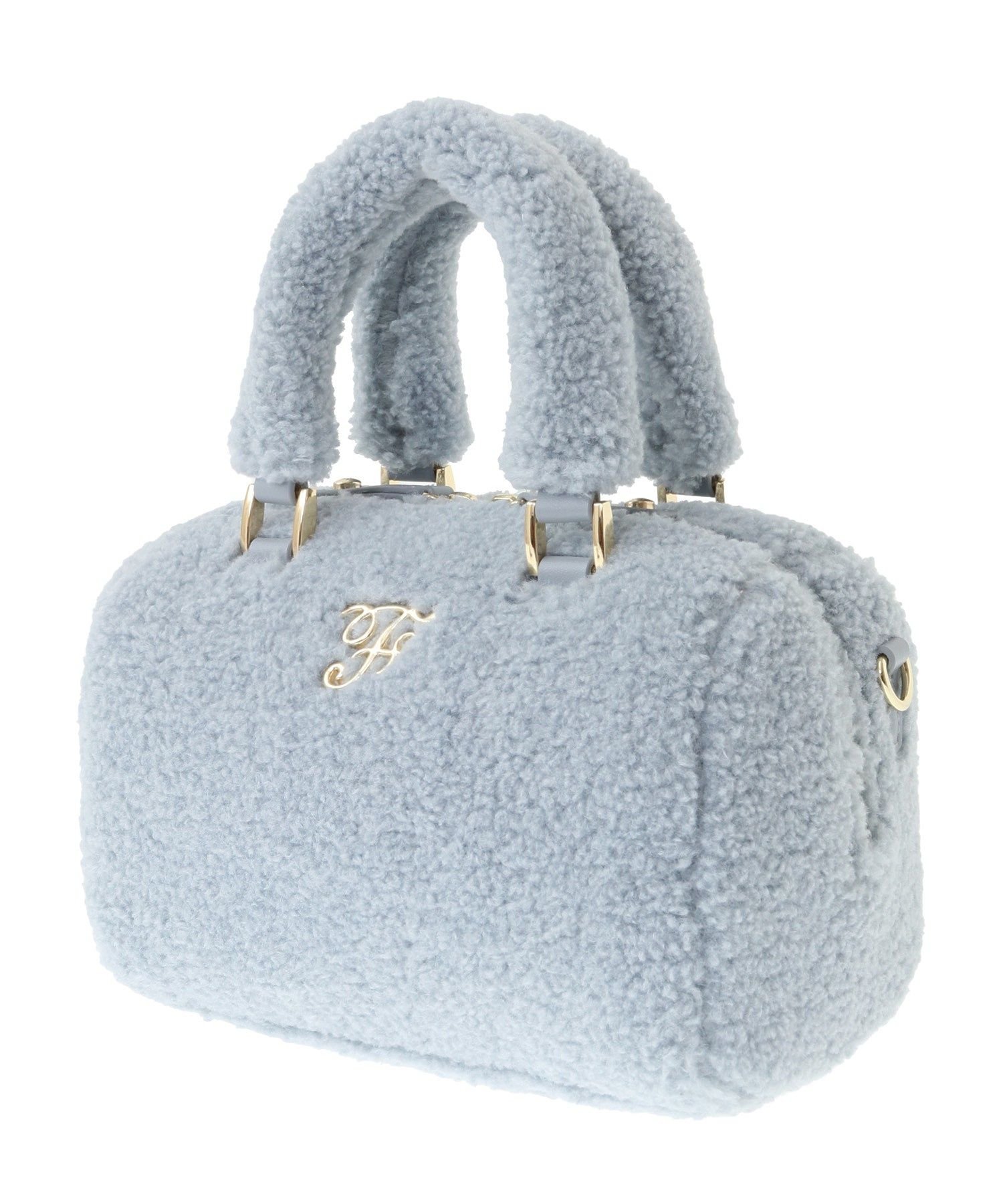 Maison de FLEUR｜フェイクファーボストンバッグ | Rakuten Fashion