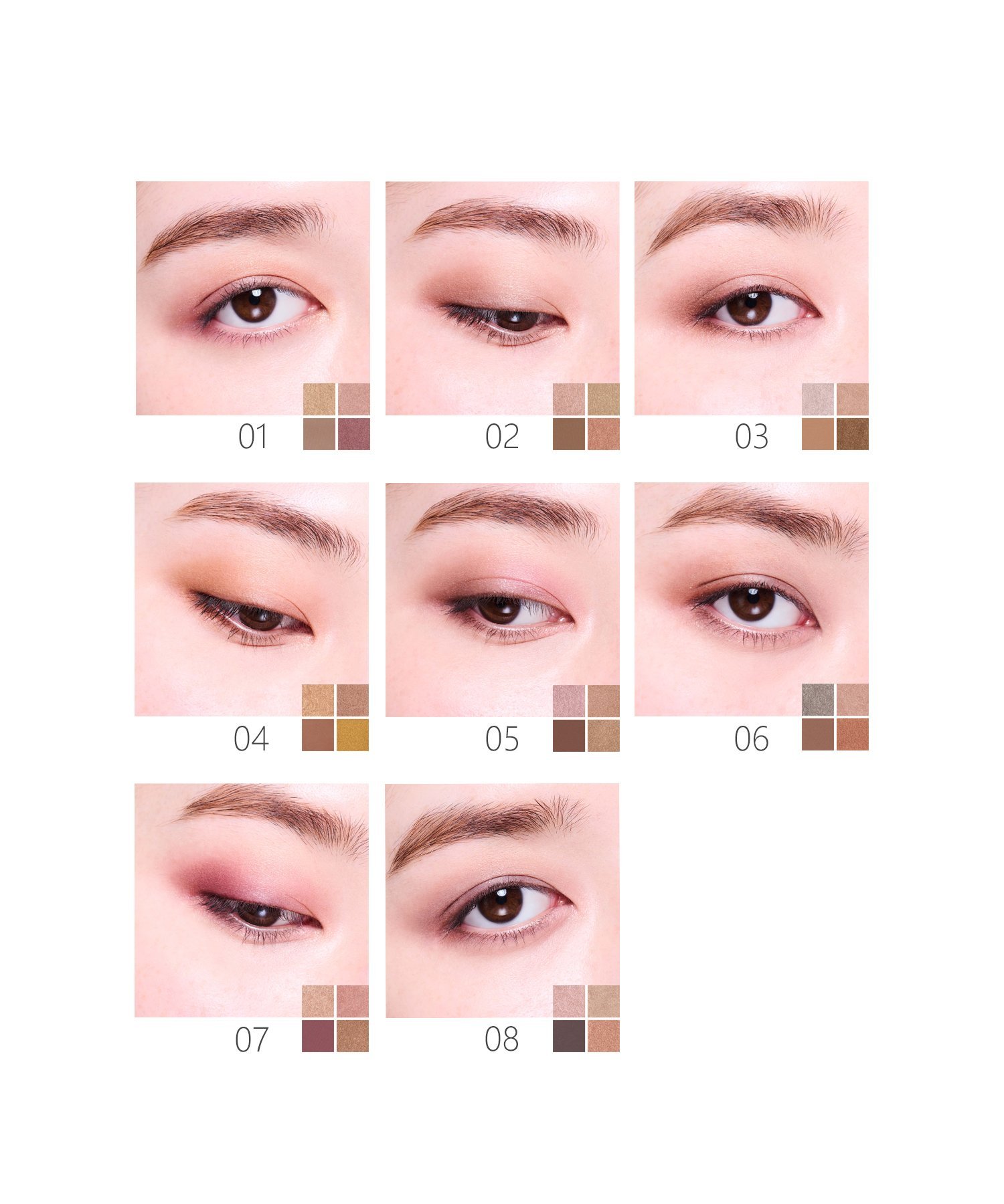 THREE｜【公式】THREE スターゲージングアイシャドウクアッド 01