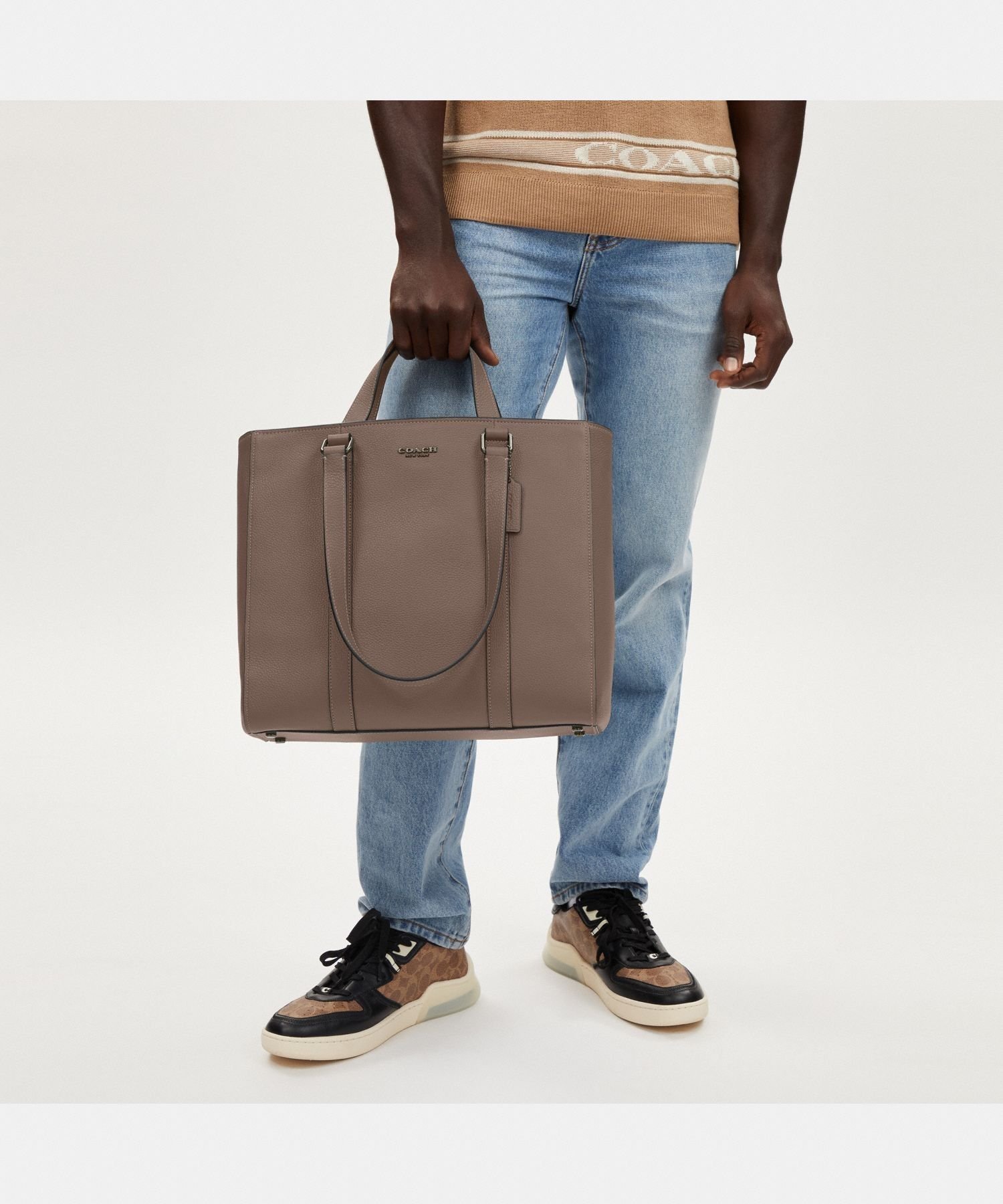 COACH OUTLET｜【公式】ハドソン ダブル ハンドル トート | Rakuten