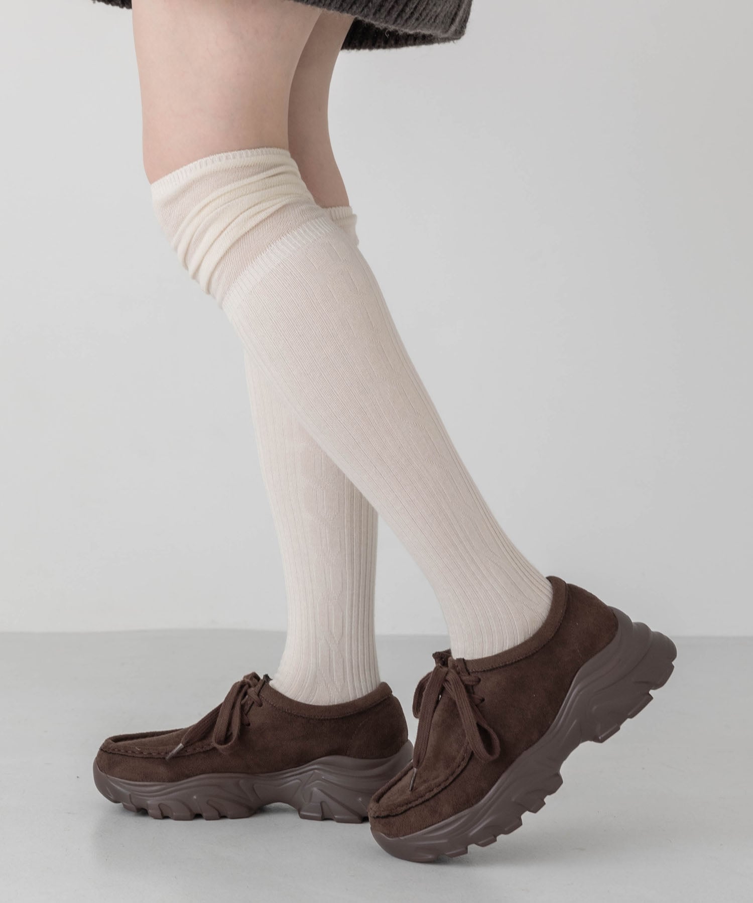 EVOL｜【S-LLサイズ展開・軽量】モカレースアップスニーカー | Rakuten