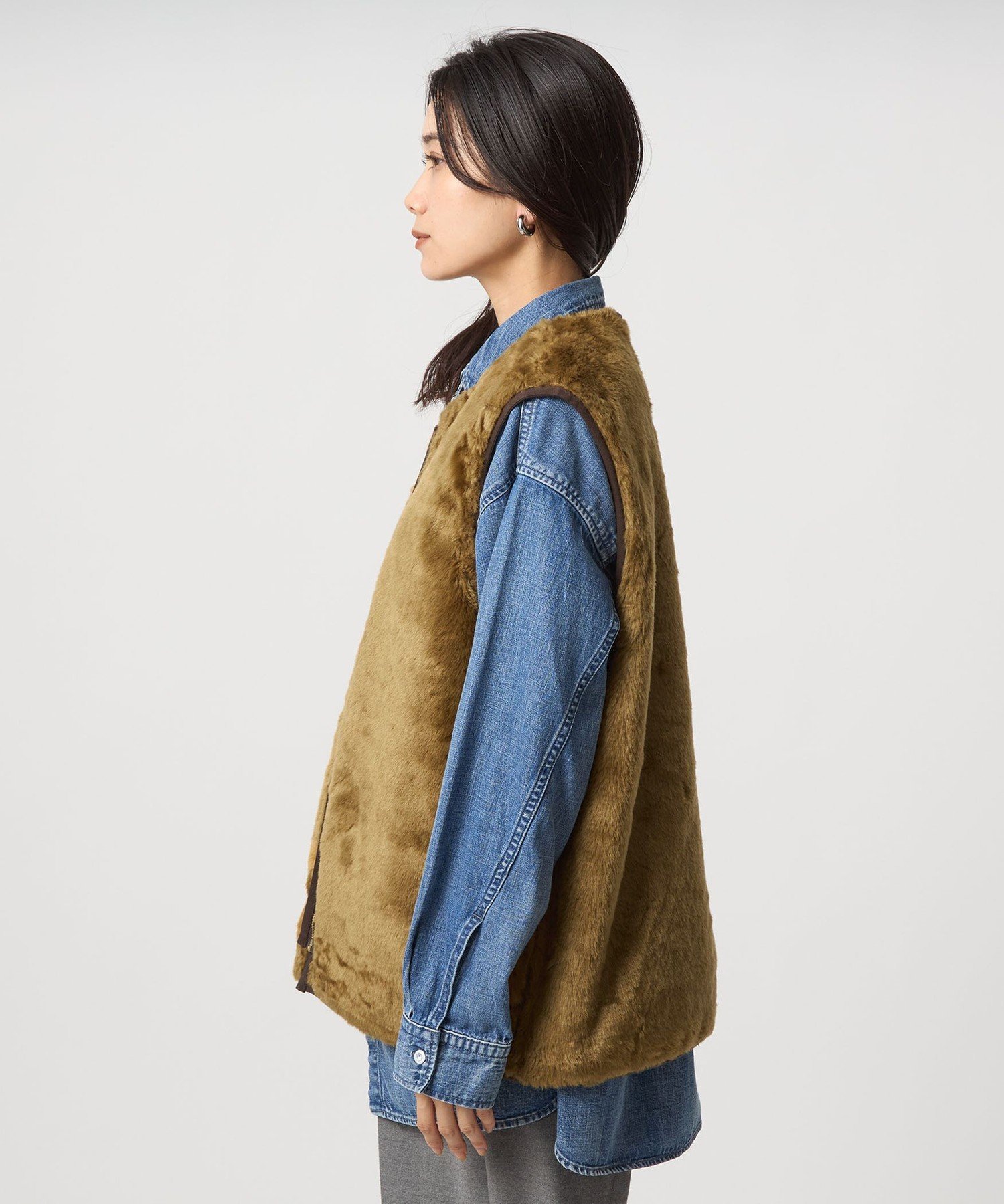 Barbour リバーシブルベスト40 greenlabelrelaxing別注 中古・古着通販】Barbour (バブアー) green label relaxing (グリーン