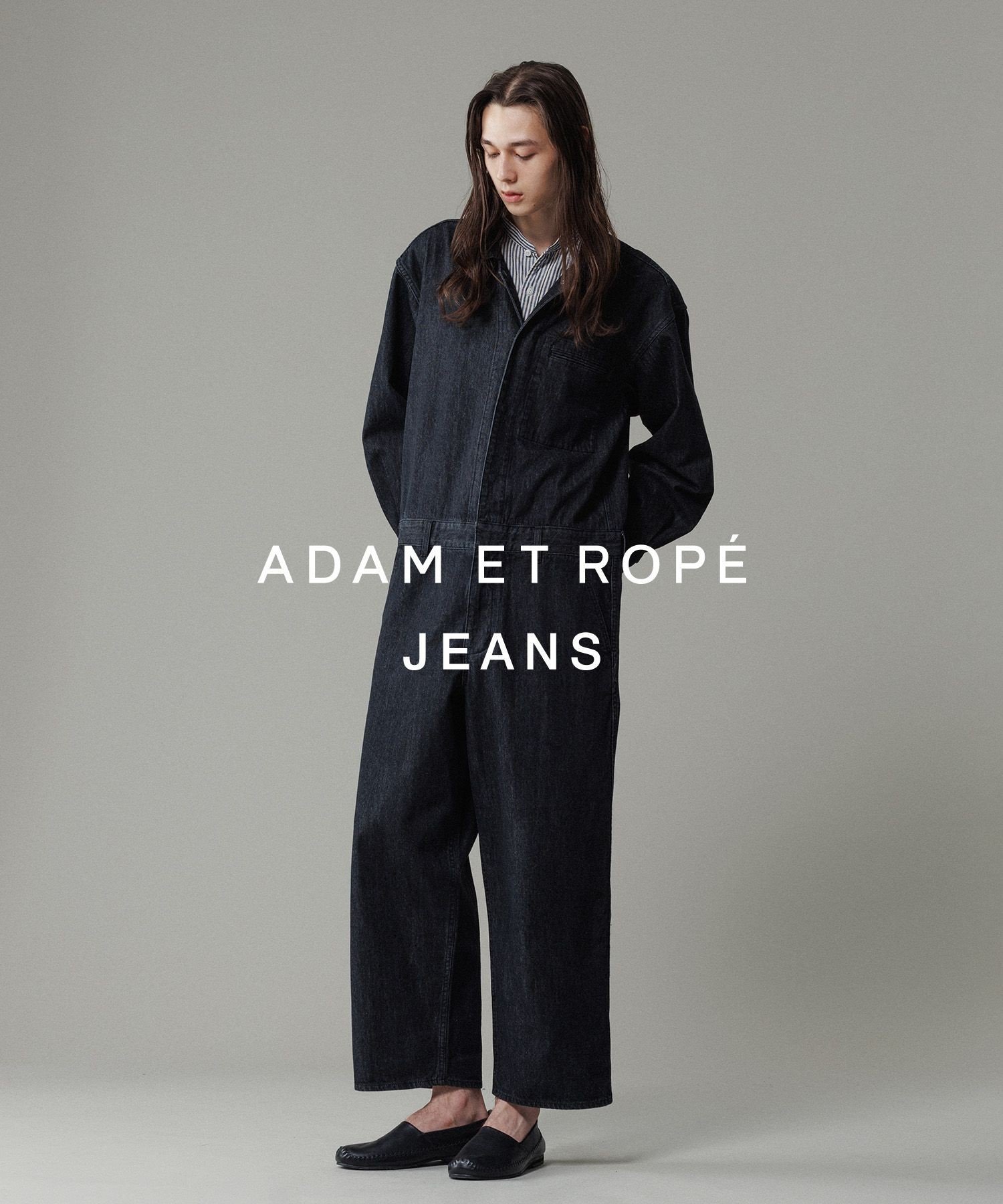 ADAM ET ROPE'｜デニム オールインワン / ADAM ET ROPE' JEANS -IS-O