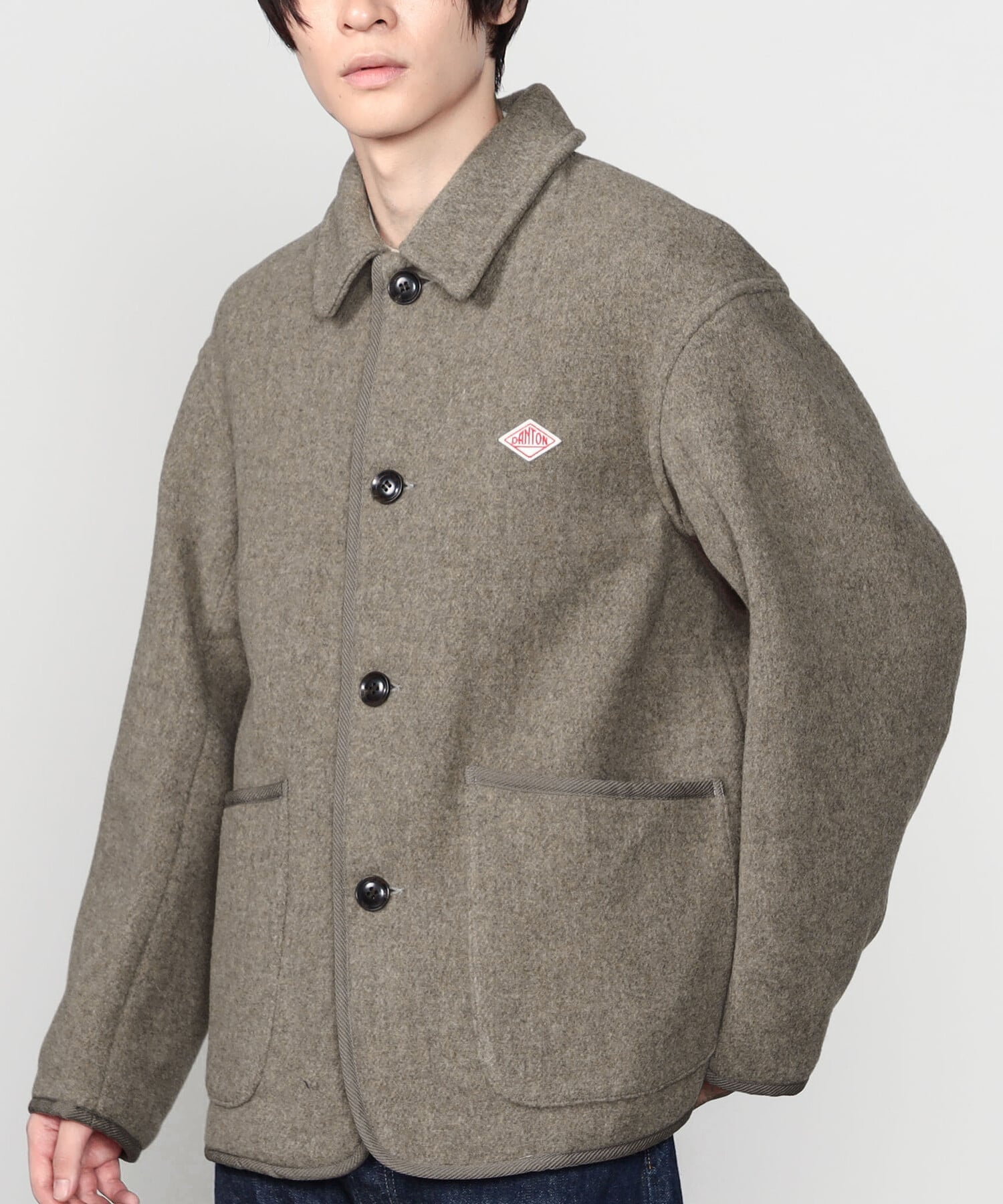 Bshop｜DANTON | ウールライトパイル カバーオールジャケット MEN