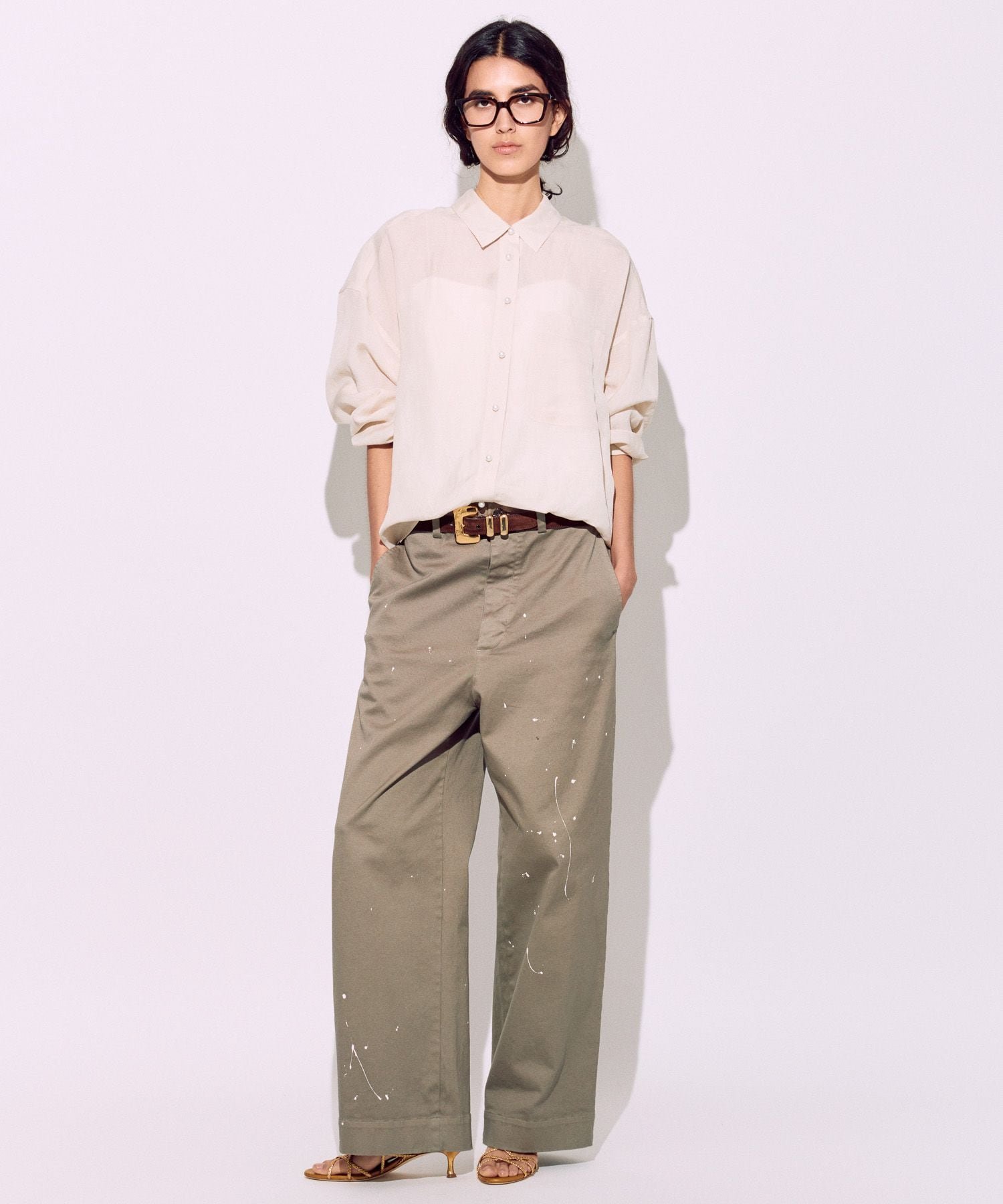 BRILL｜ペイントチノパンツ | Rakuten Fashion(楽天ファッション／旧