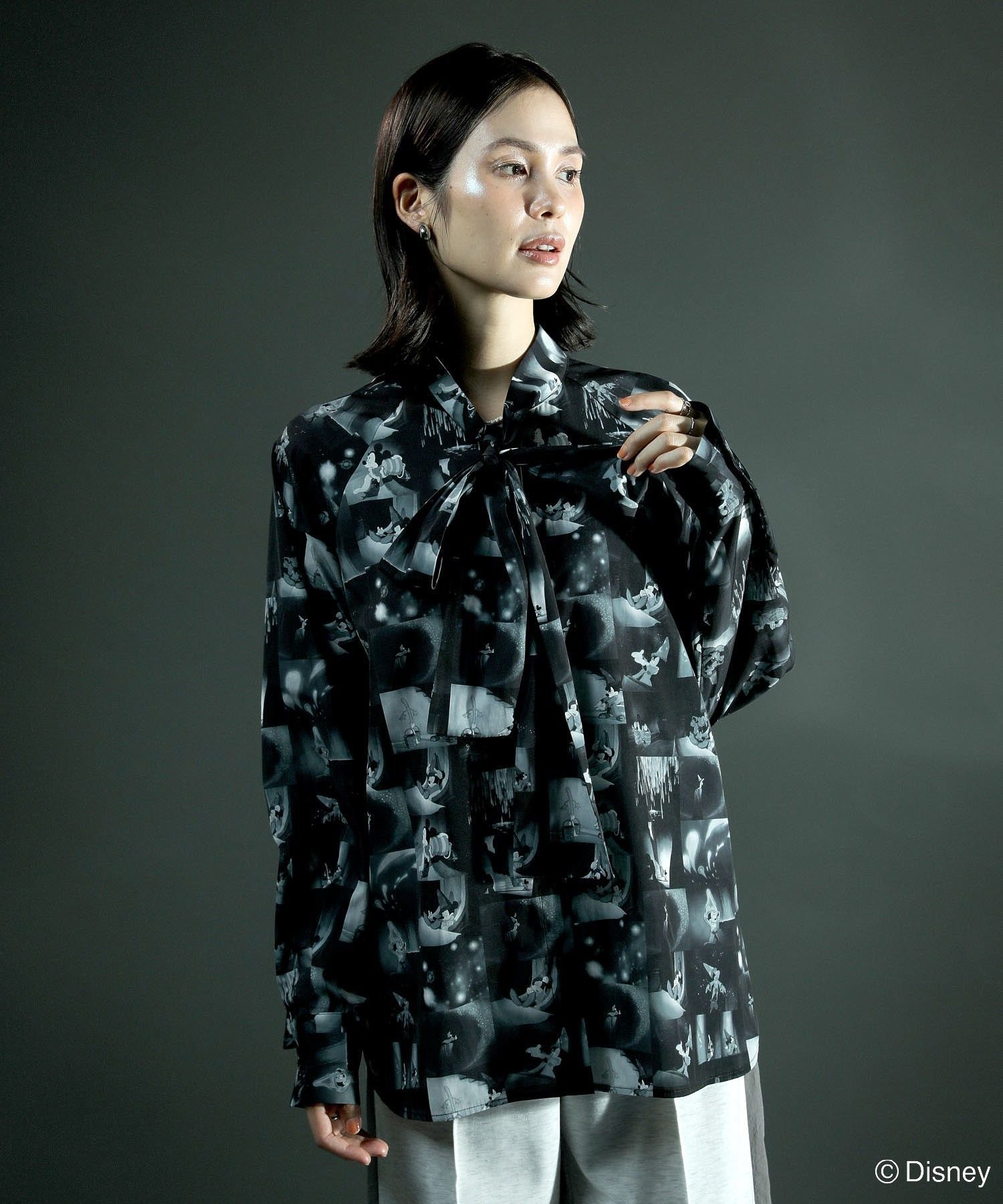 Green Parks｜FANTASIA/総柄ボウタイブラウス | Rakuten Fashion(楽天