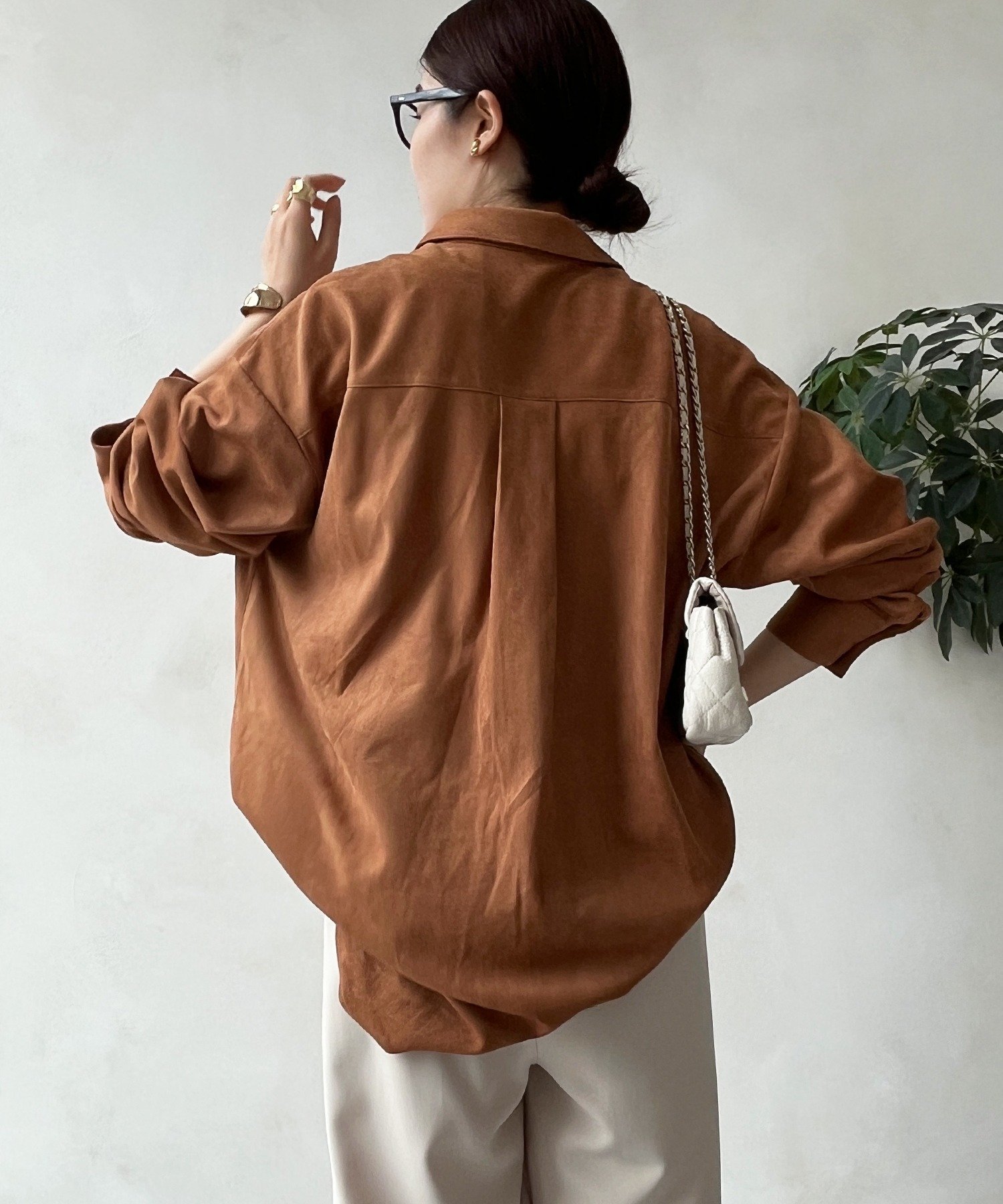 DOUDOU｜スウェードシャツ | Rakuten Fashion(楽天ファッション／旧