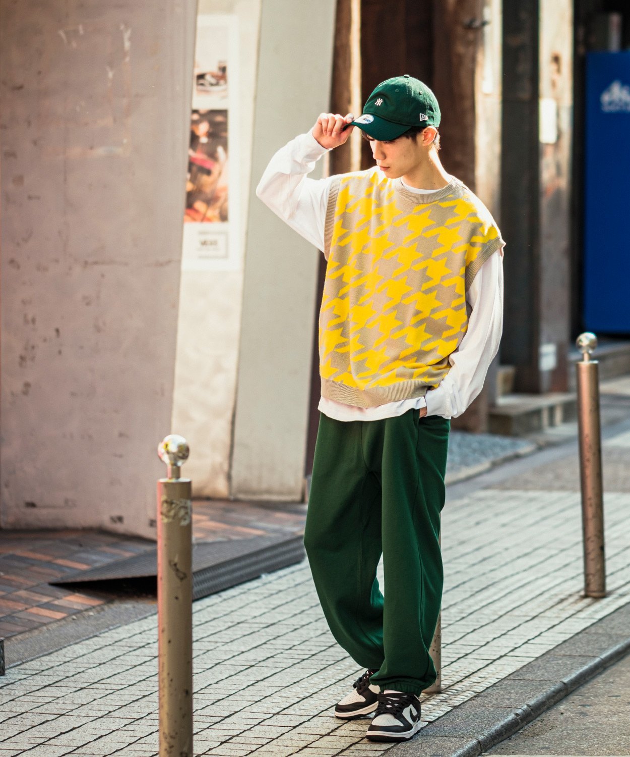 improves｜【improves】千鳥柄ニットベスト | Rakuten Fashion(楽天