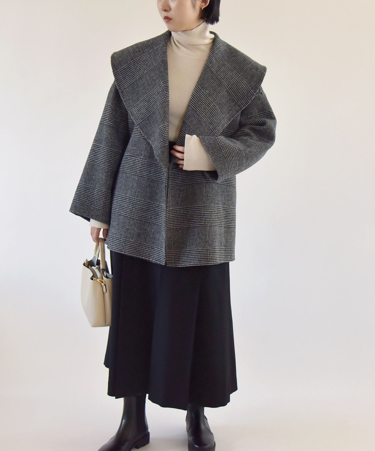 SHIPS｜quaranciel: リバー ケープ コート | Rakuten Fashion(楽天