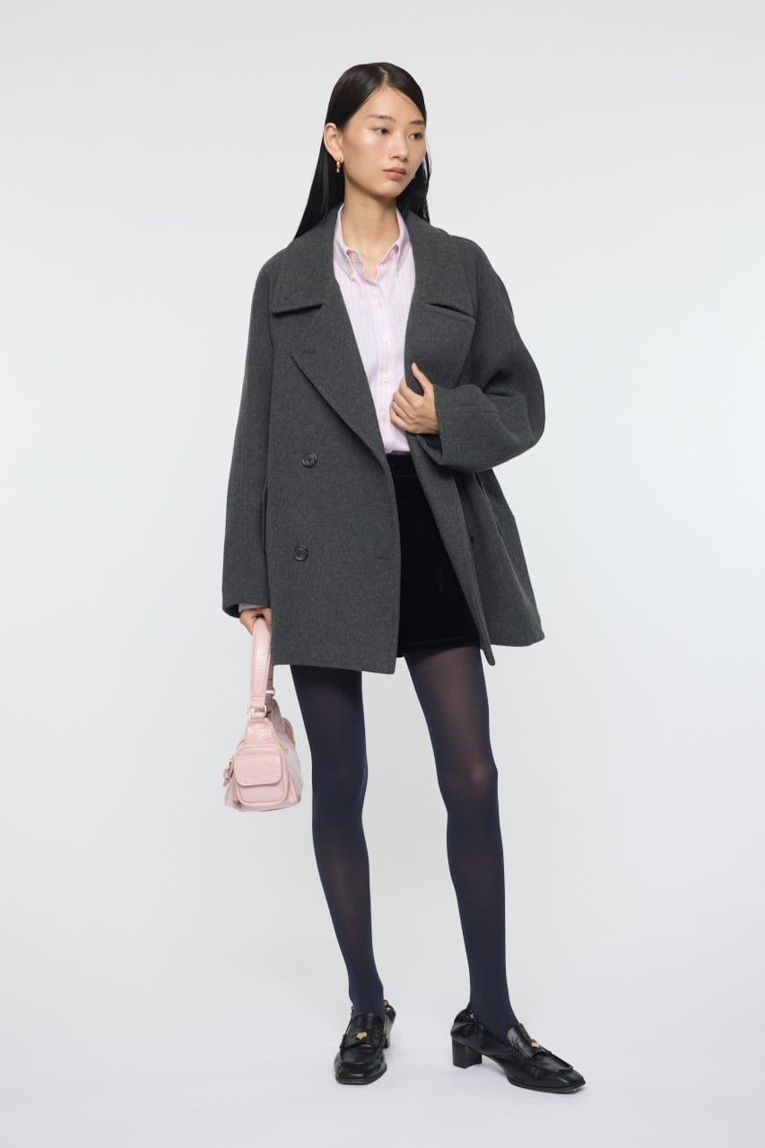 moussy｜DOUBLE BREASTED MID コート | Rakuten Fashion(楽天