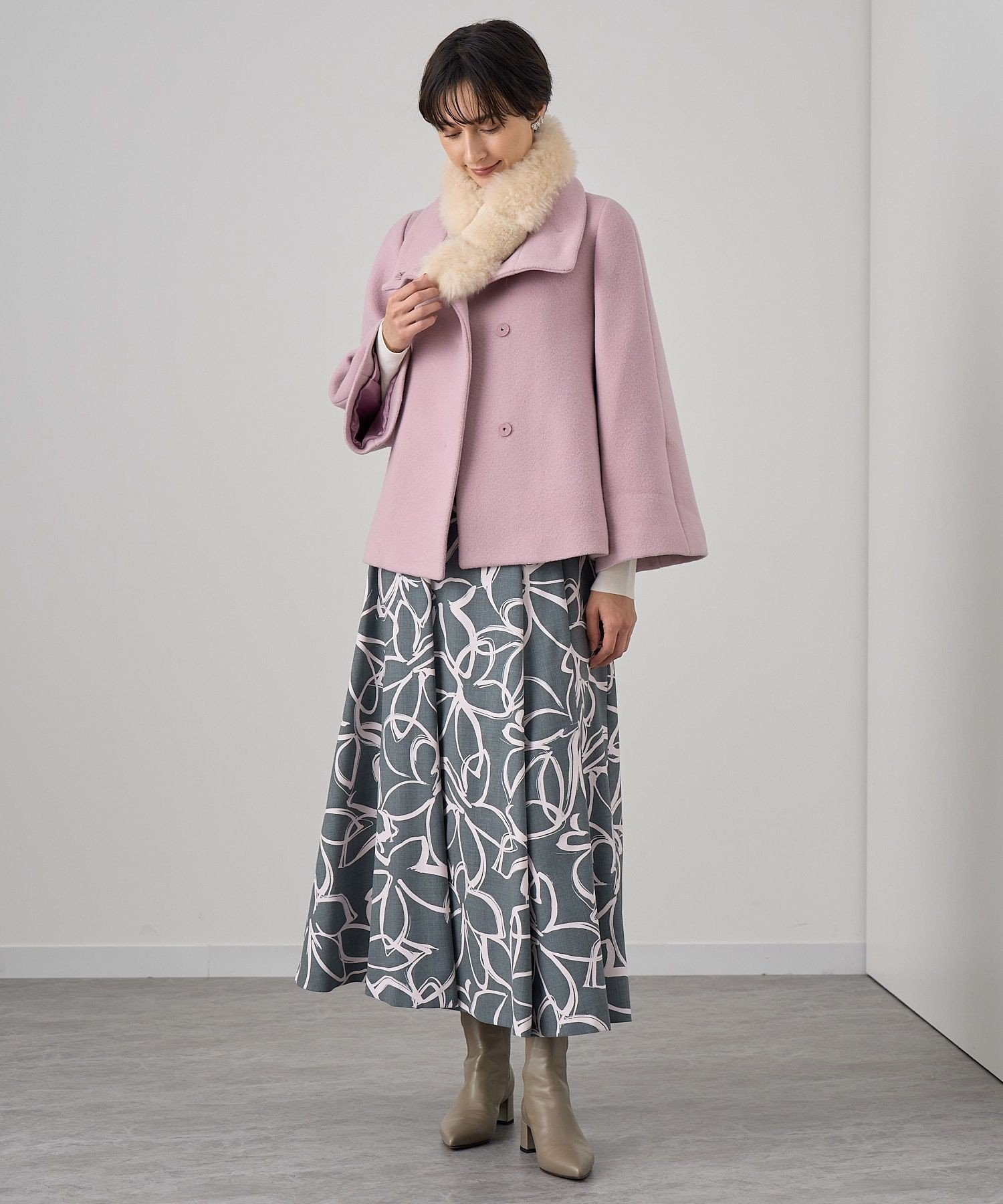 ANAYI｜ウールビーバーショートコート | Rakuten Fashion(楽天