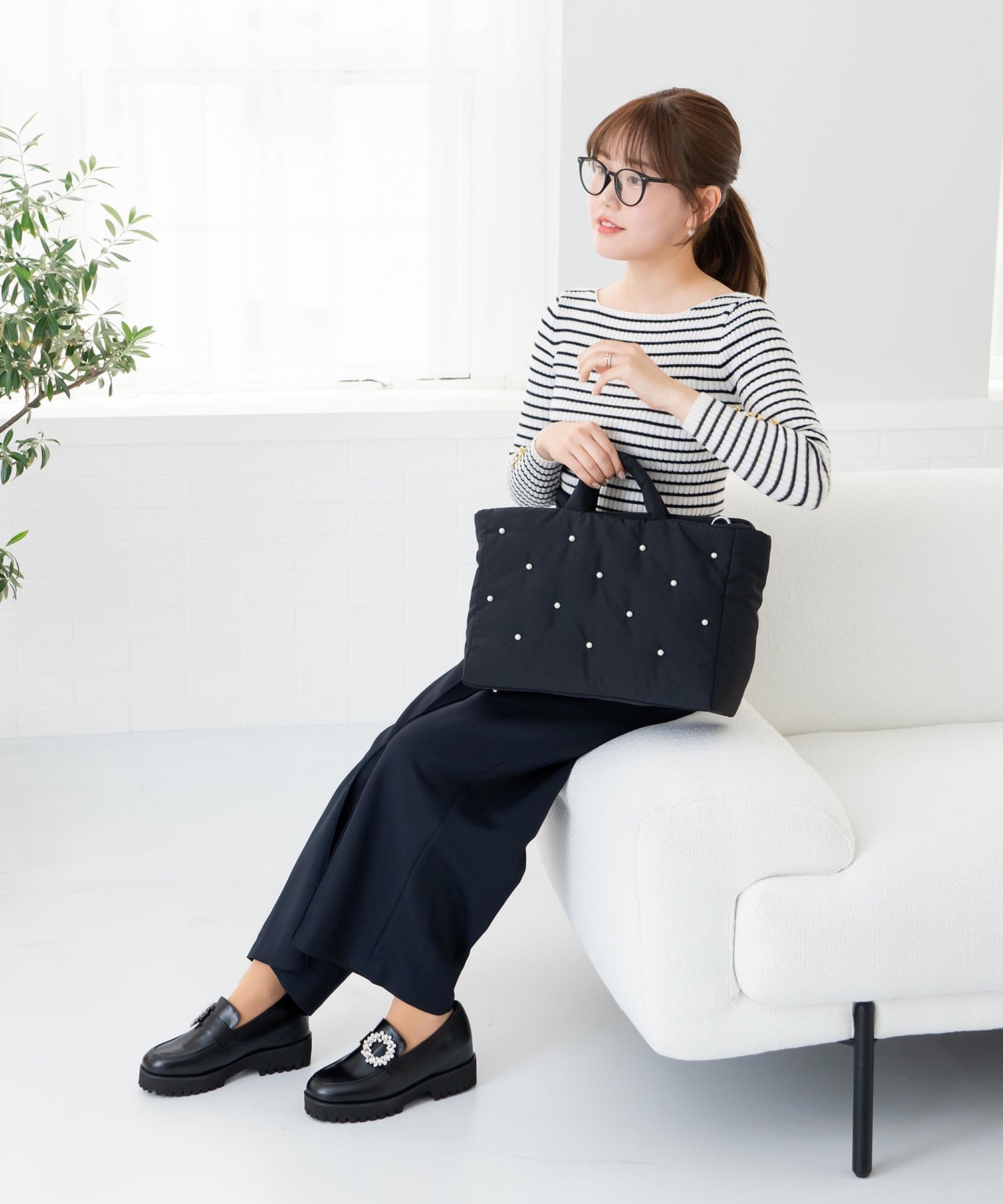 EVOL｜【撥水・A4/PC対応】EVOL*shiho コラボパールバック | Rakuten