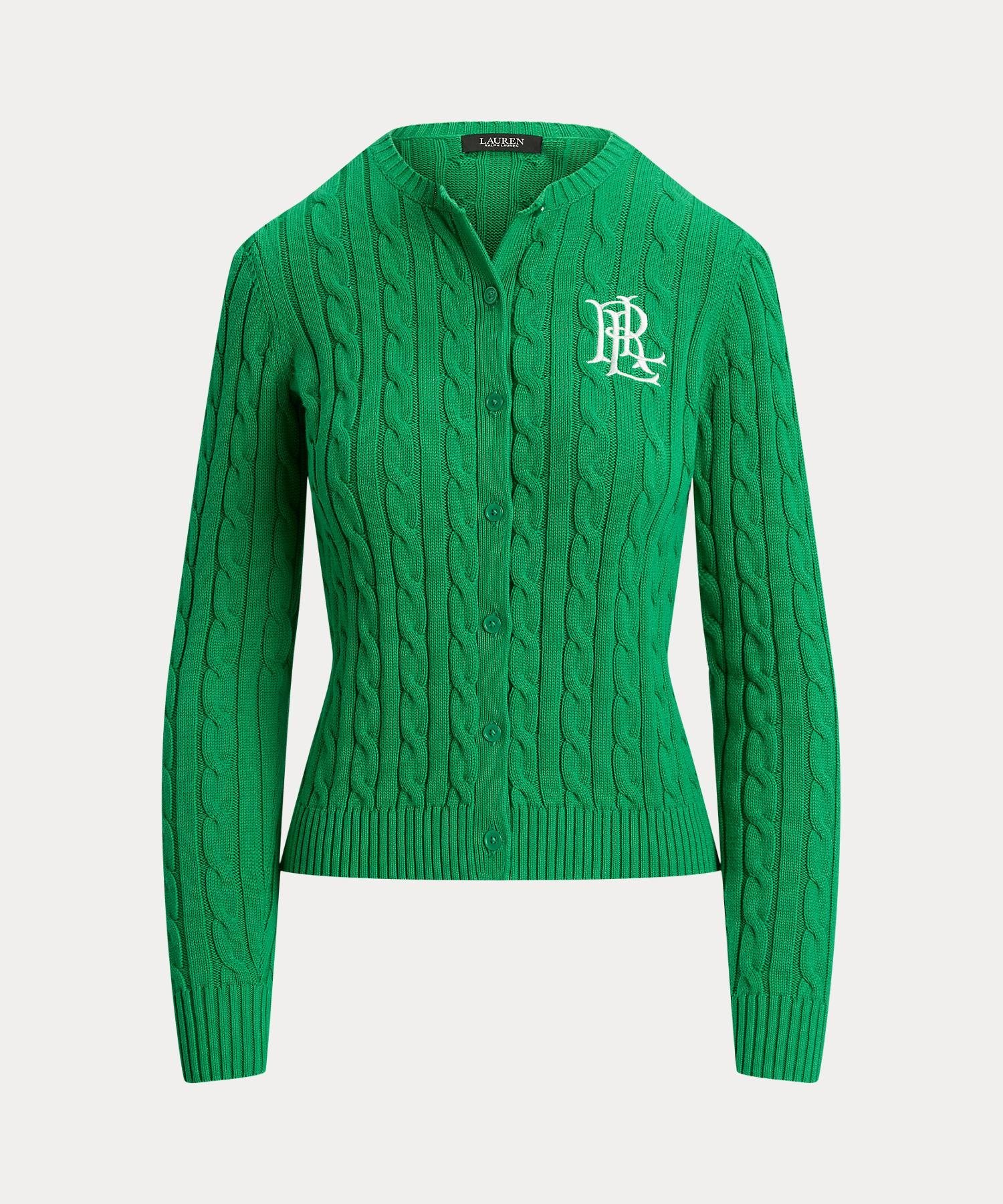 RALPH LAUREN｜ケーブルニット コットン カーディガン | Rakuten