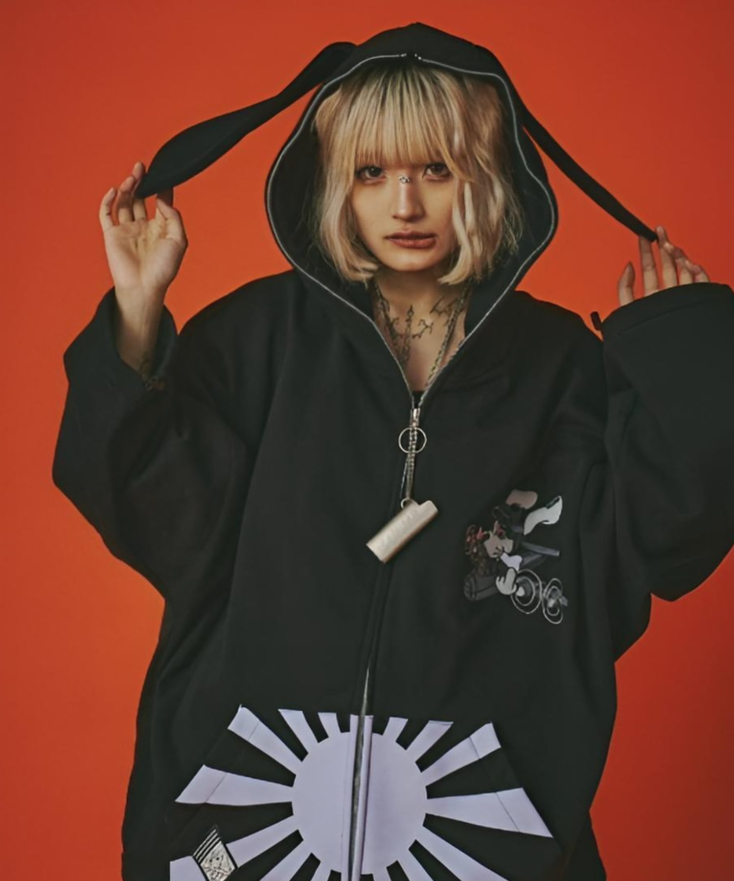 Never mind the XU / Chikashitsu+｜【GALFY】反戦パーカー | Rakuten