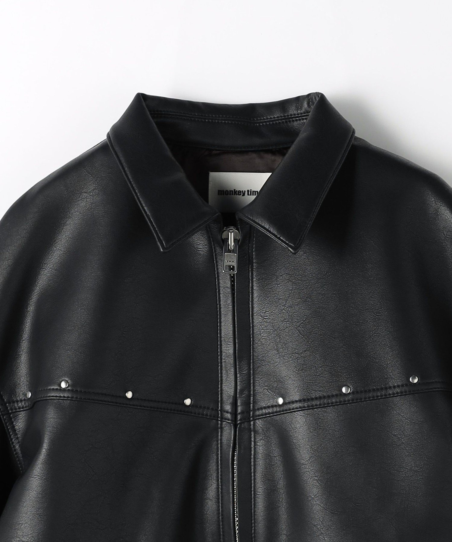 UNITED ARROWS LTD. OUTLET｜レザーライク ジップ ジャケット