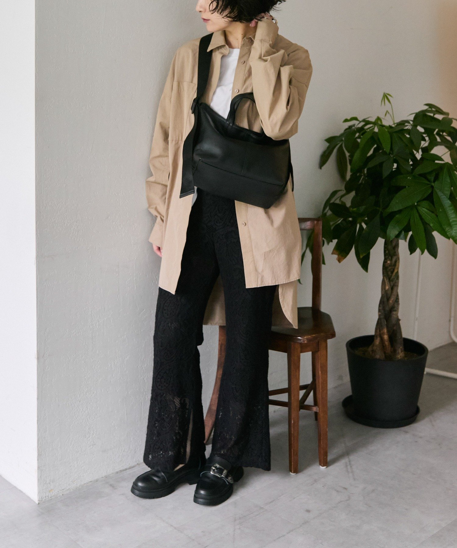 ear PAPILLONNER｜ワイドテープトートバッグM | Rakuten Fashion(楽天