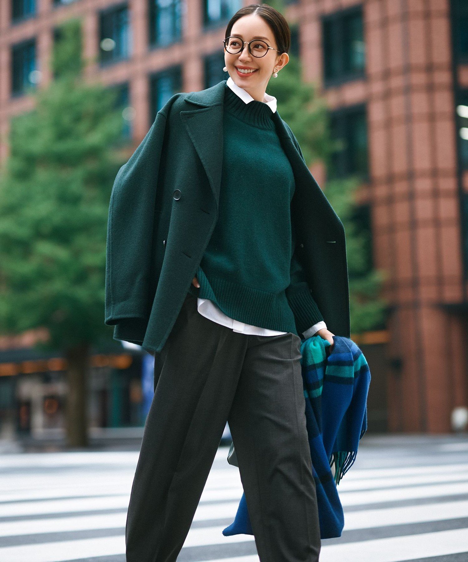 23区｜【滝沢眞規子さん着用】MANTECOPureリバー Pコート | Rakuten