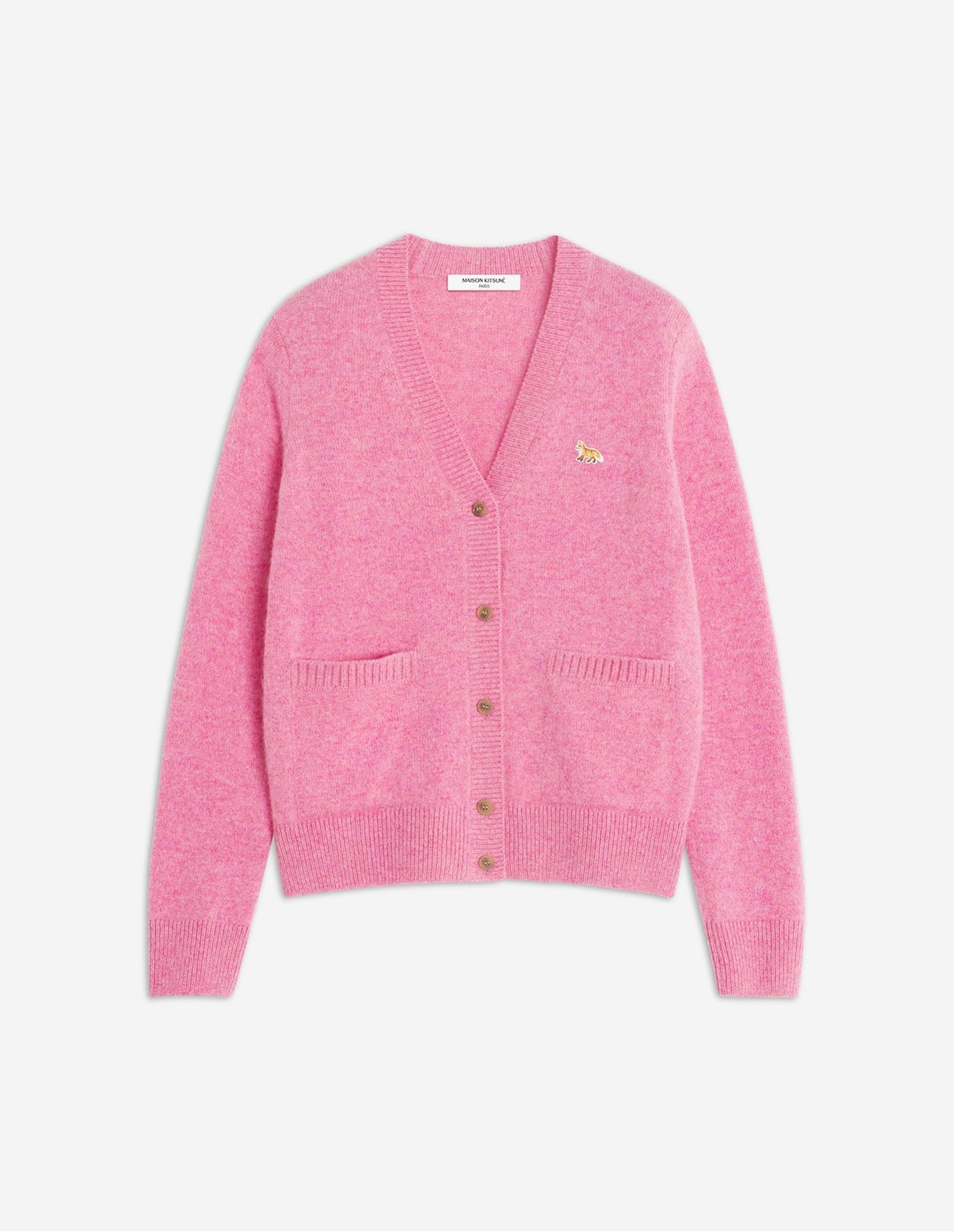 MAISON KITSUNE｜Maison Kitsune/(W)BABY FOX LAMBSWOOL BOXY CARDIGAN