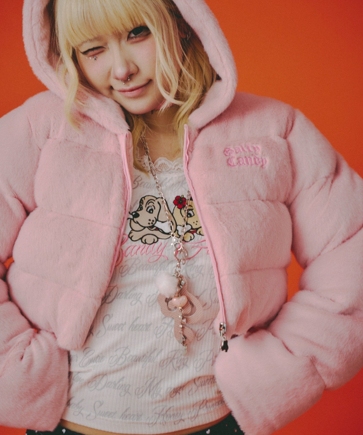 LHP｜GALFY/ガルフィー/ギャルもこふわブルゾン | Rakuten Fashion