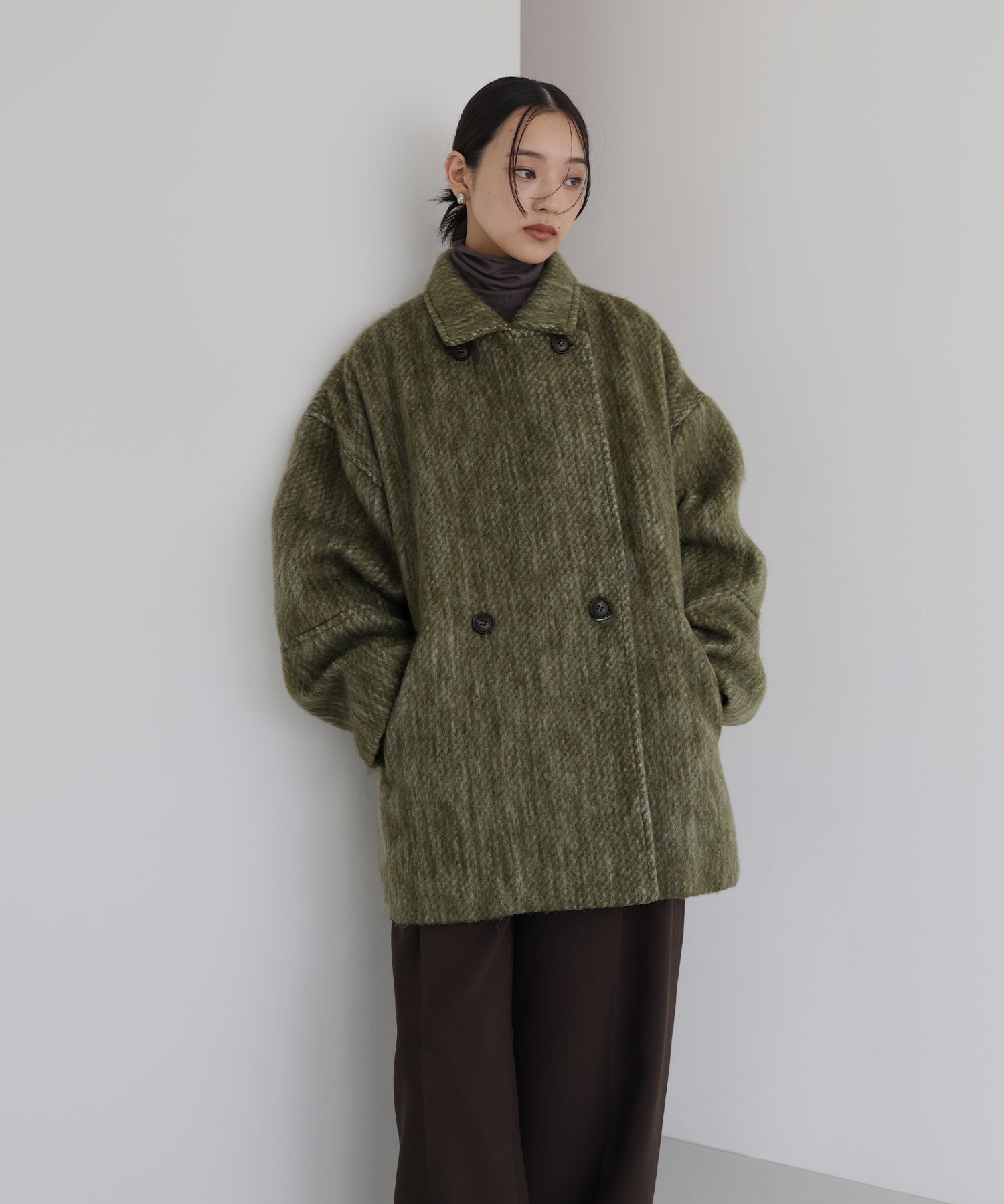 hellam｜シャギーミドルコート | Rakuten Fashion(楽天ファッション