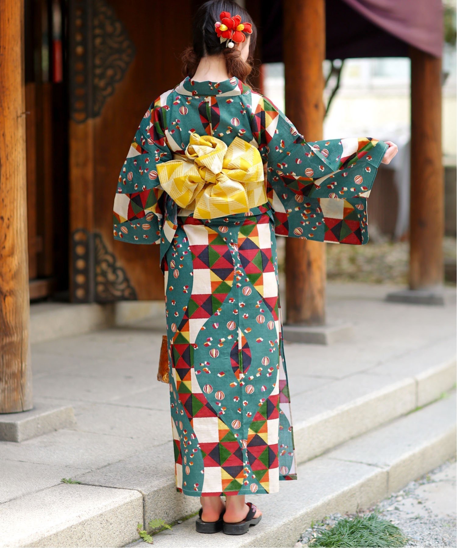 utatane｜浴衣 セット レディース 浴衣セット 大人 3点セット(浴衣/帯