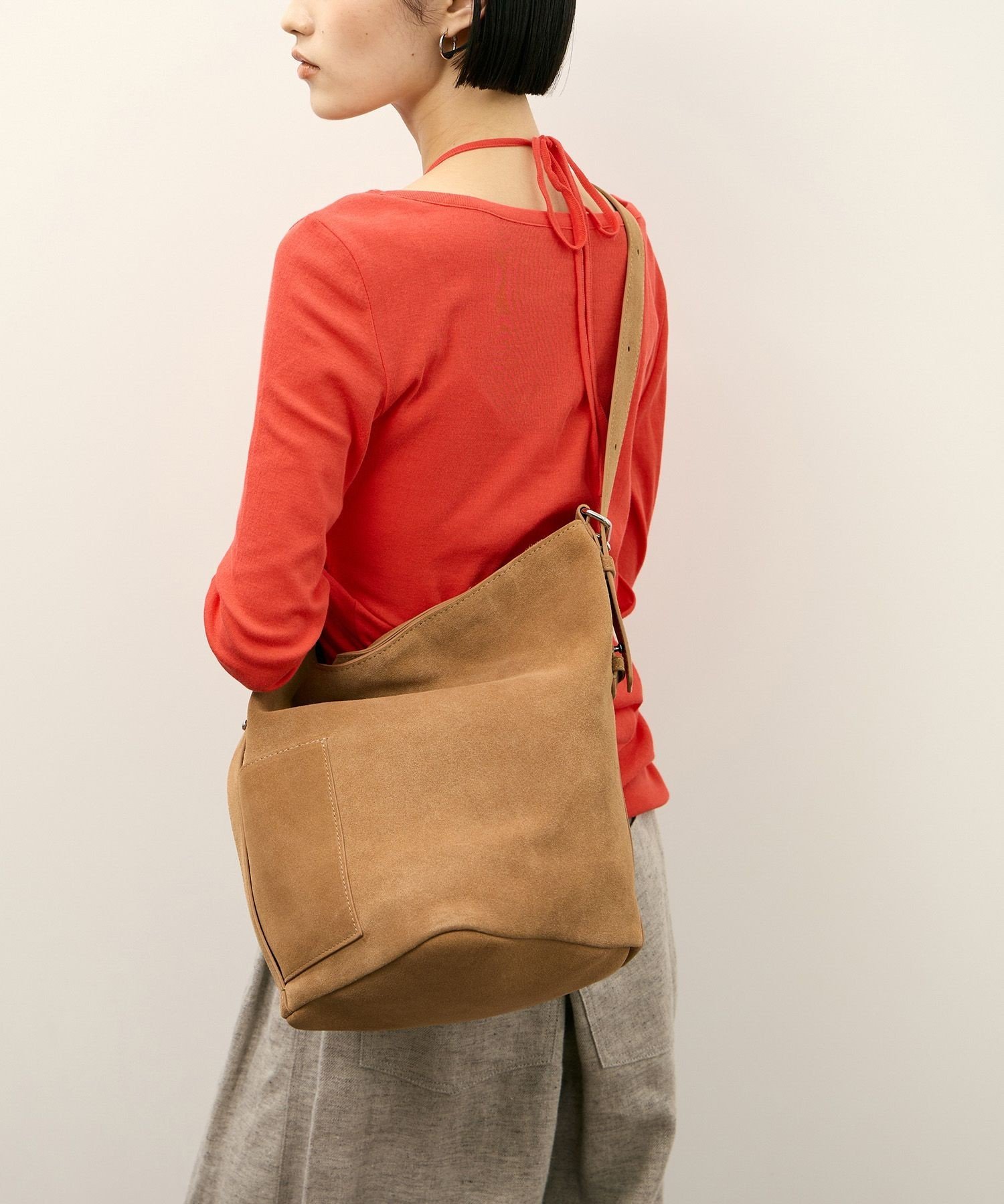 ADAM ET ROPE'｜スプリットレザーワンショルダー2WAYバッグ | Rakuten