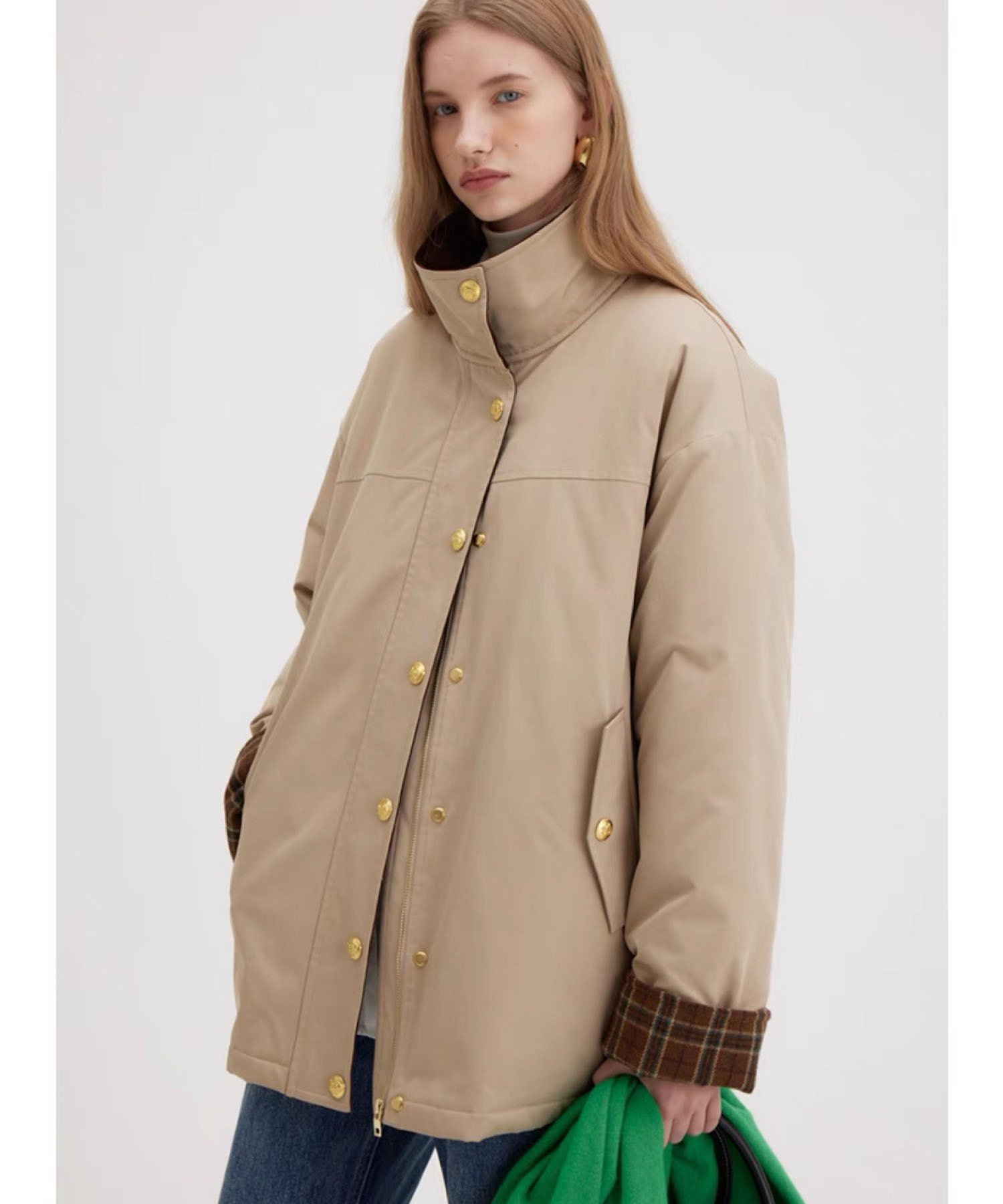 chuclla｜コーデュロイカラーハーフジャケット FD22W116【Fano