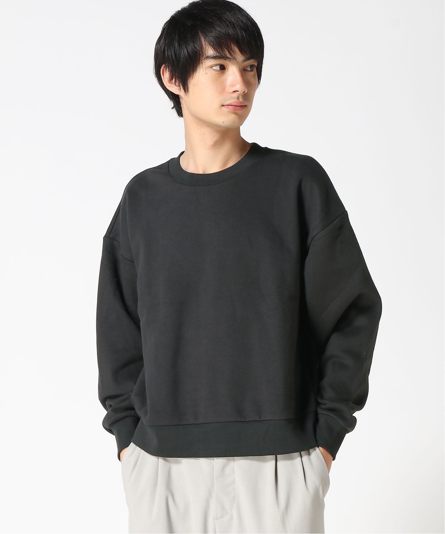 GAP｜(U)ヴィンテージソフト オーバーサイズ クロップド スウェット