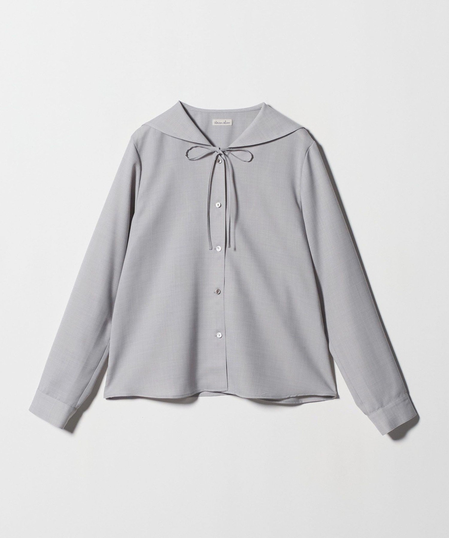 2025 スティーブンアラン　定価2万　ツイルセーラーカラーブラウス. 2025 スティーブンアラン 定価2万 ツイルセーラーカラーブラウス