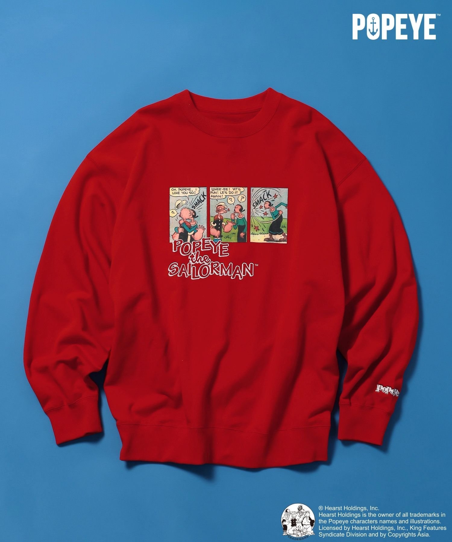 niko and ｜【POPEYE(TM)】CHARACTER PRINT SWEATSHIRT | Rakuten