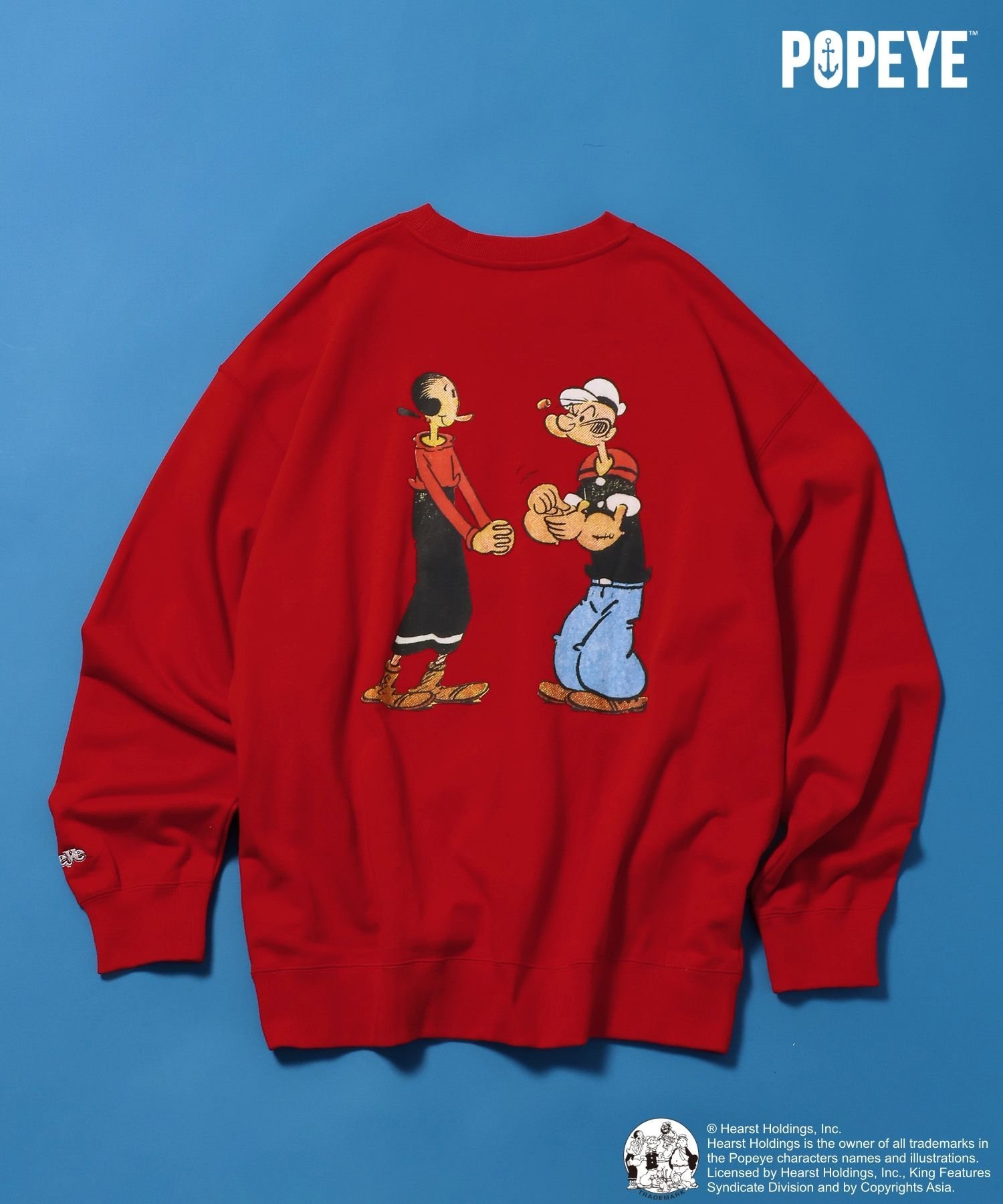 niko and ｜【POPEYE(TM)】CHARACTER PRINT SWEATSHIRT | Rakuten