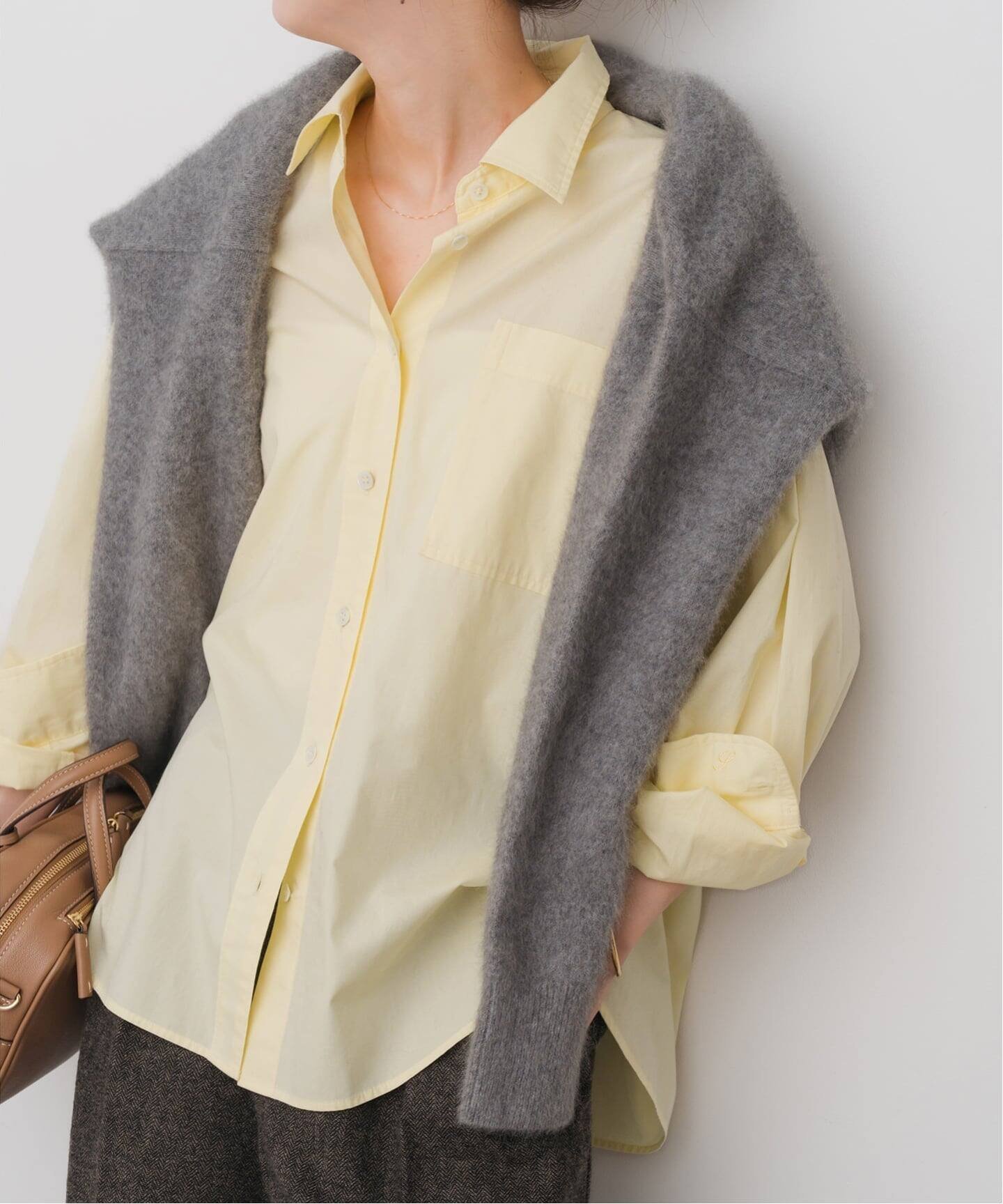 Spick & Span｜《新色有り / 追加》50コットンコンパクトシャツ