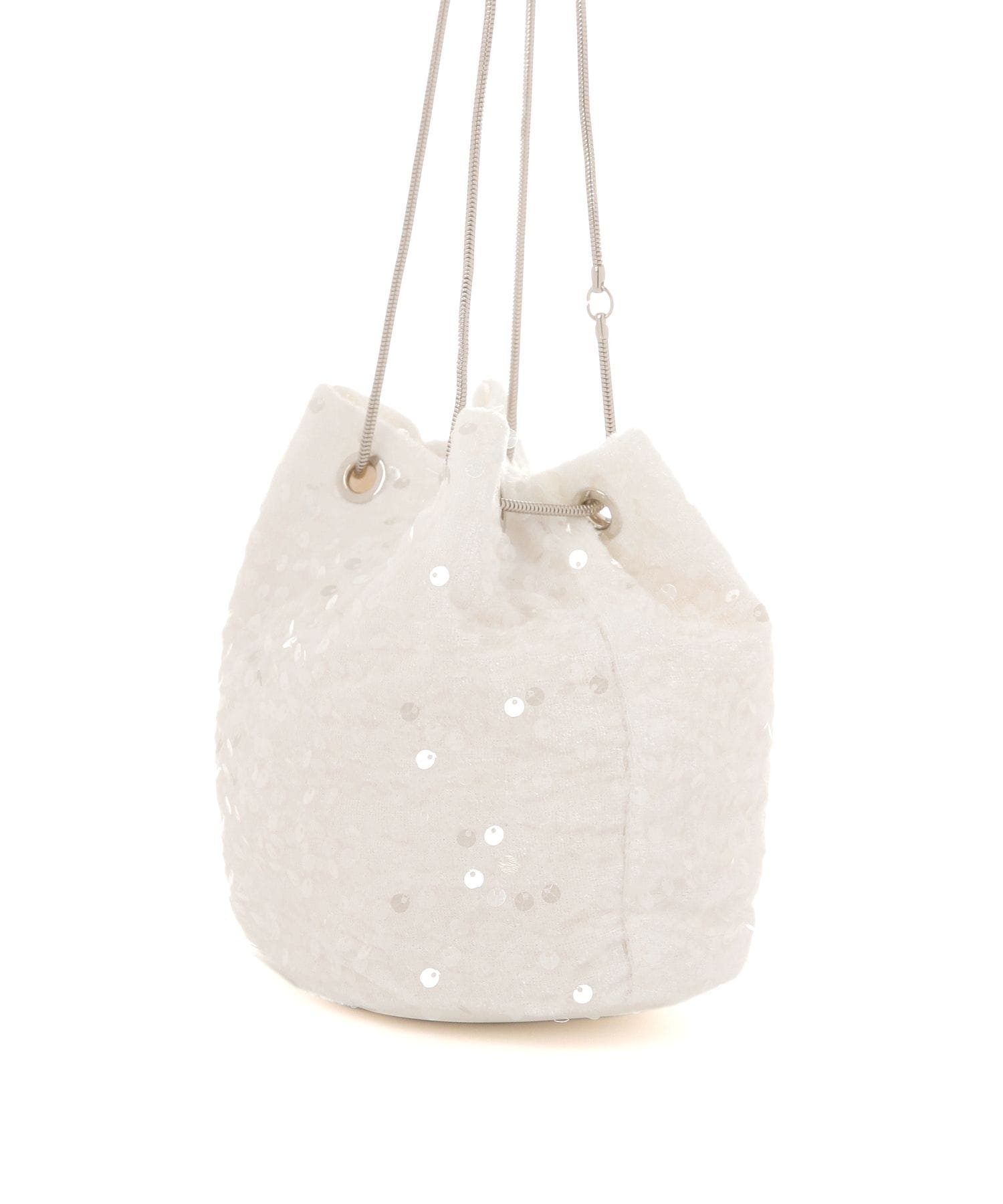 LAKOLE｜スパンコール巾着ショルダーバッグ | Rakuten Fashion(楽天