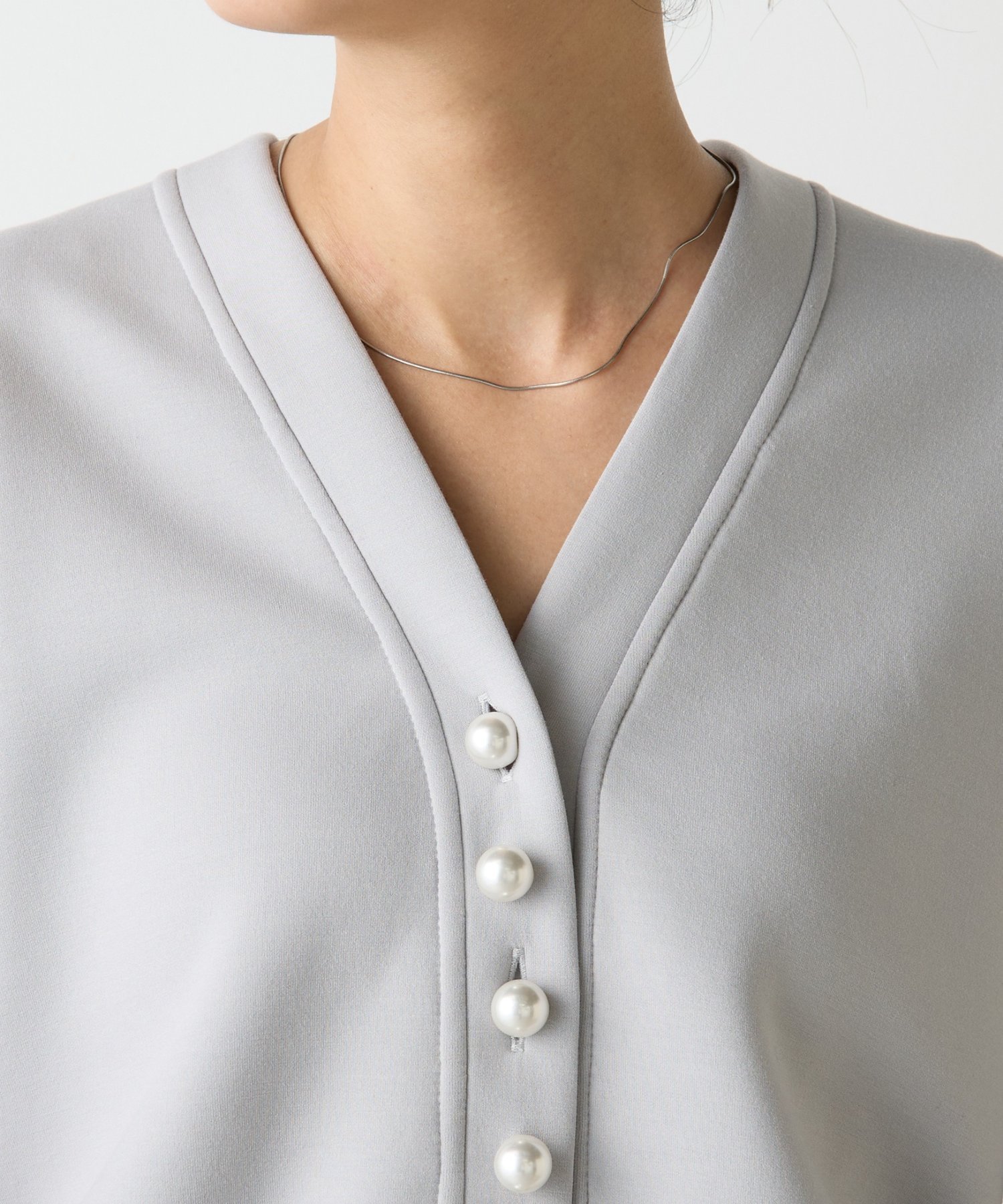 BEARDSLEY｜パール釦ダンボールカーディガン | Rakuten Fashion(楽天