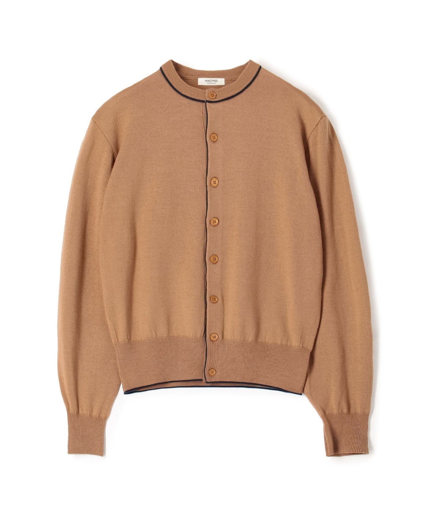 TOMORROWLAND｜プレーンウール クルーネックカーディガン | Rakuten