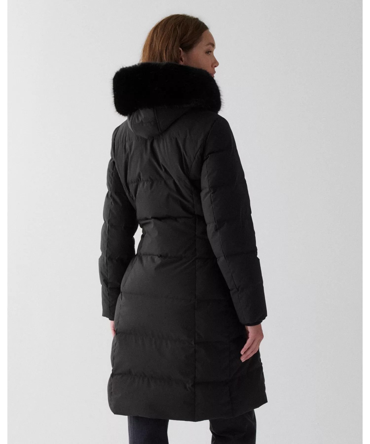 kate spade new york｜【公式】ロング パーカー ウィズ フェイクファー