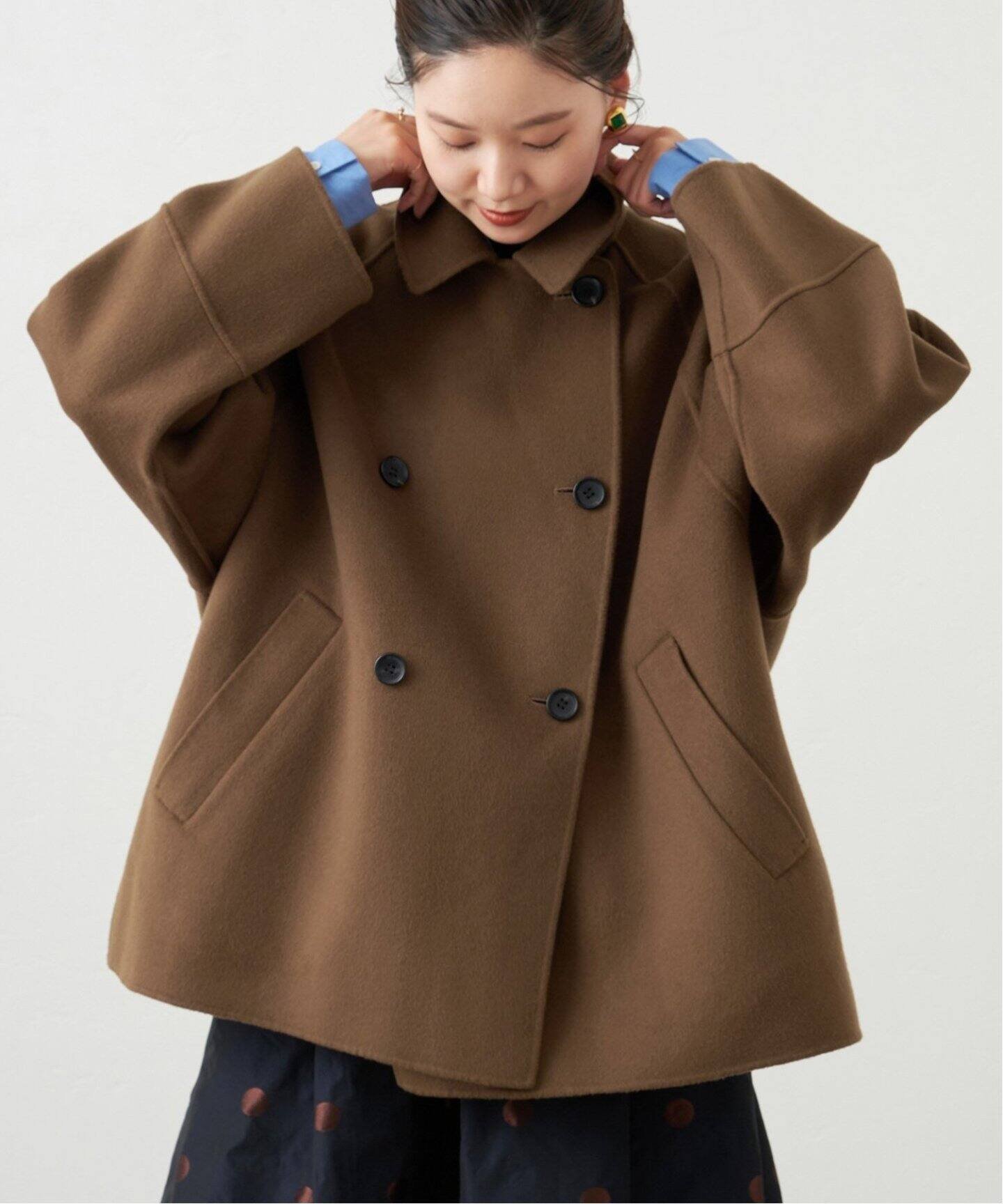 IENA｜《追加2》スーパー160ダブルフェイス ショートコート | Rakuten