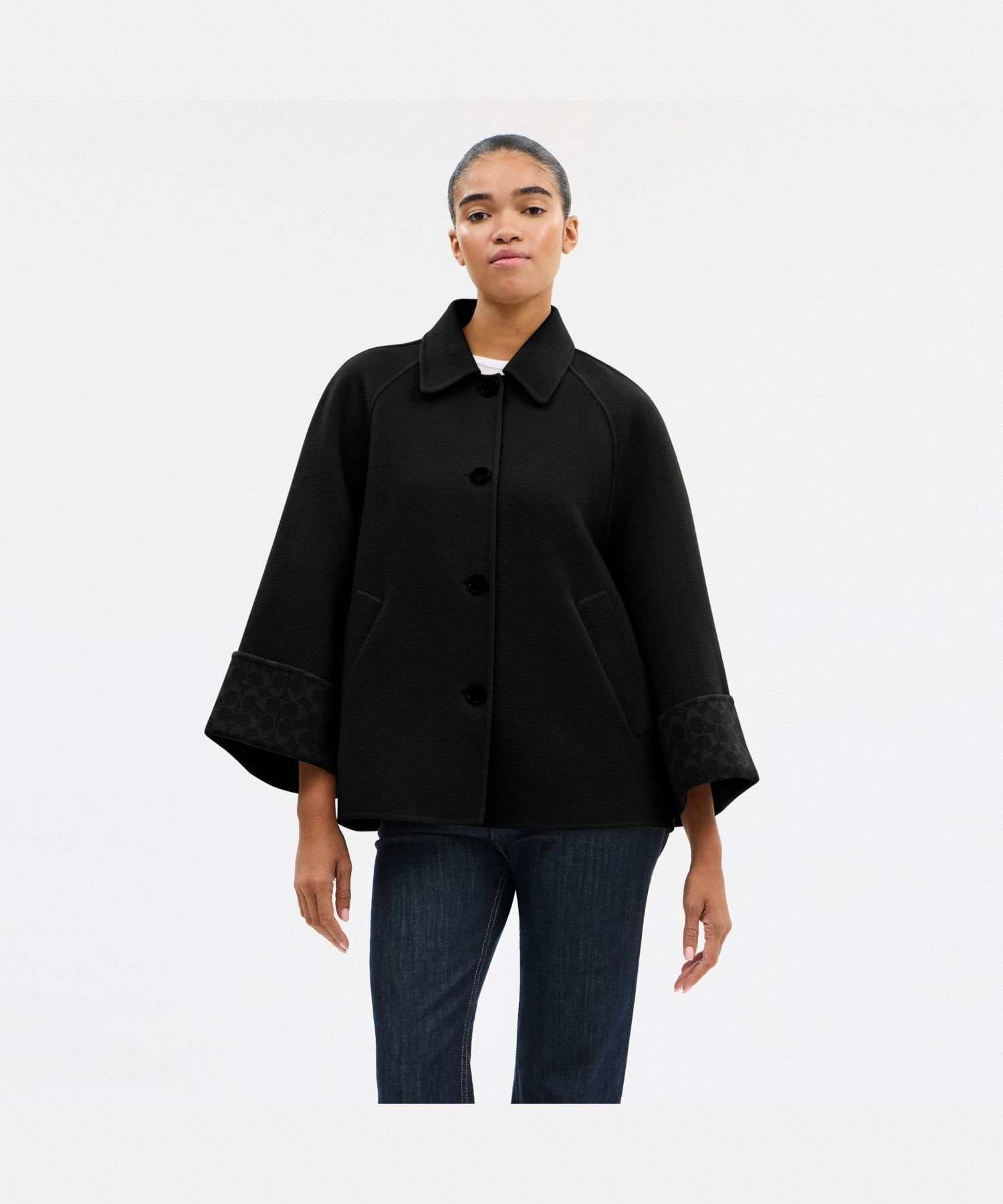 COACH OUTLET｜【公式】ウール スウィング コート | Rakuten Fashion