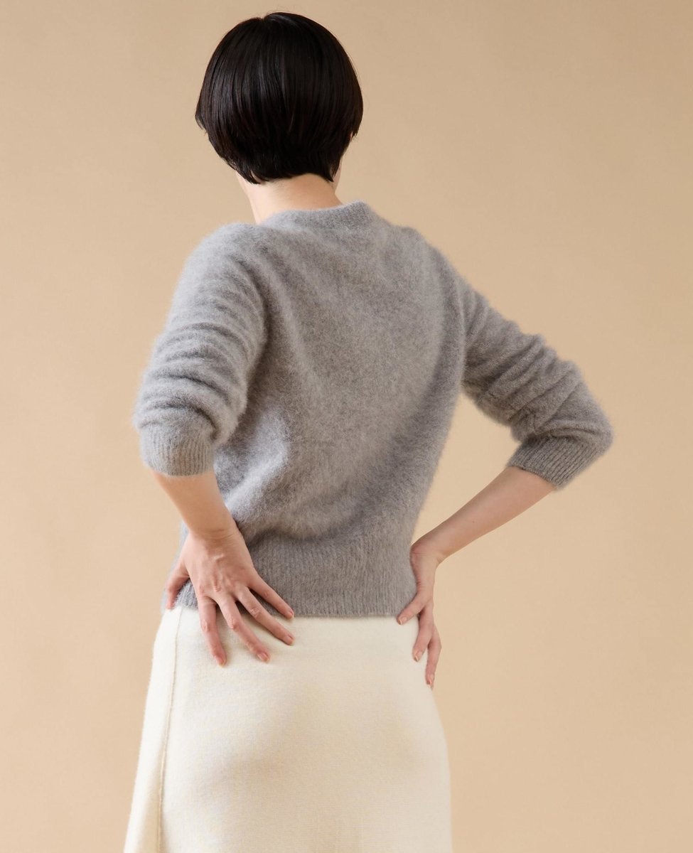 martinique｜FOXカシミヤパールカーディガン(一部WEB限定カラー