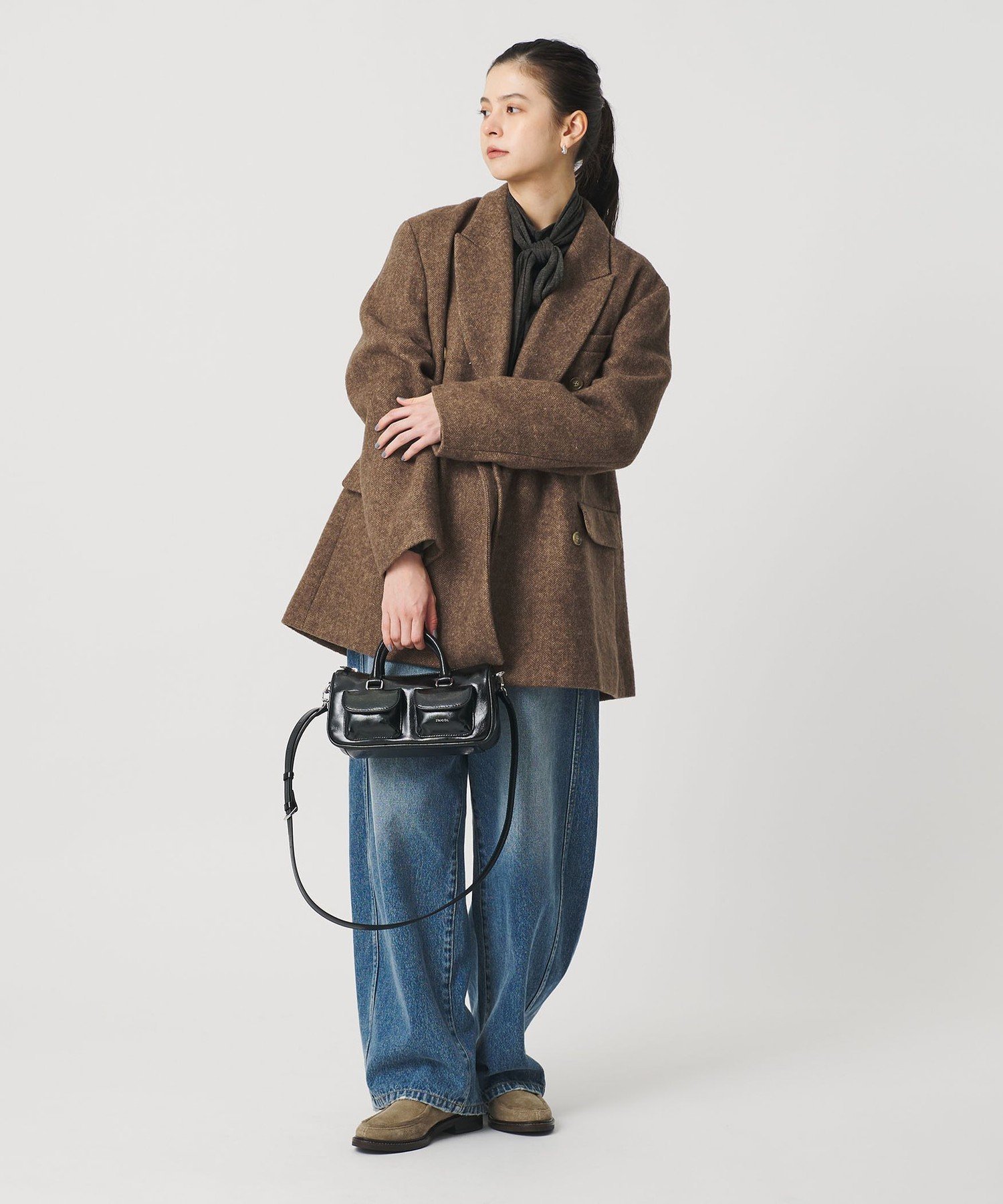 BEAUTY&YOUTH UNITED ARROWS｜毛ブレンド ヘリンボーン ジャケット