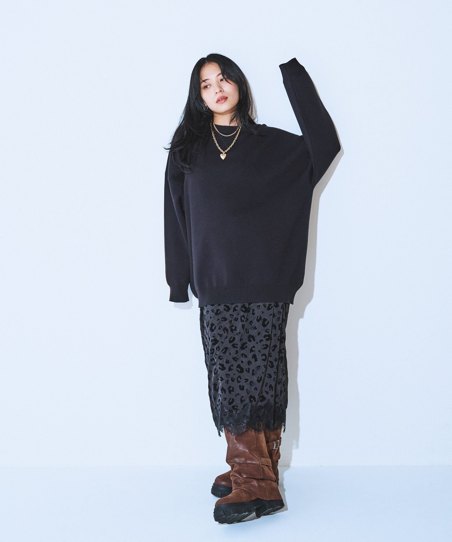 JEANASIS｜ルーズFITロングブーツ | Rakuten Fashion(楽天ファッション