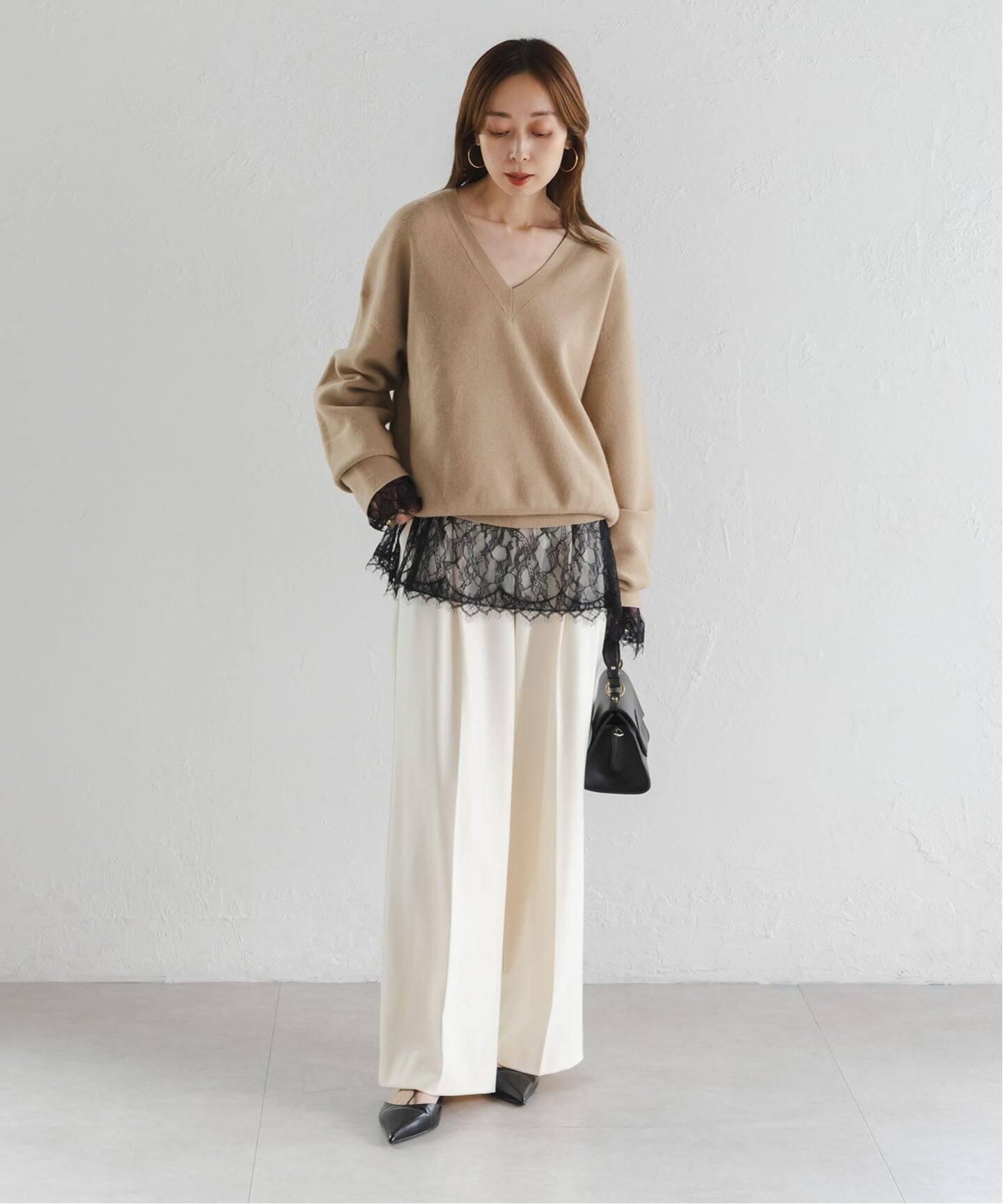 NOBLE｜《追加》サラサシアーレースブラウス | Rakuten Fashion(楽天