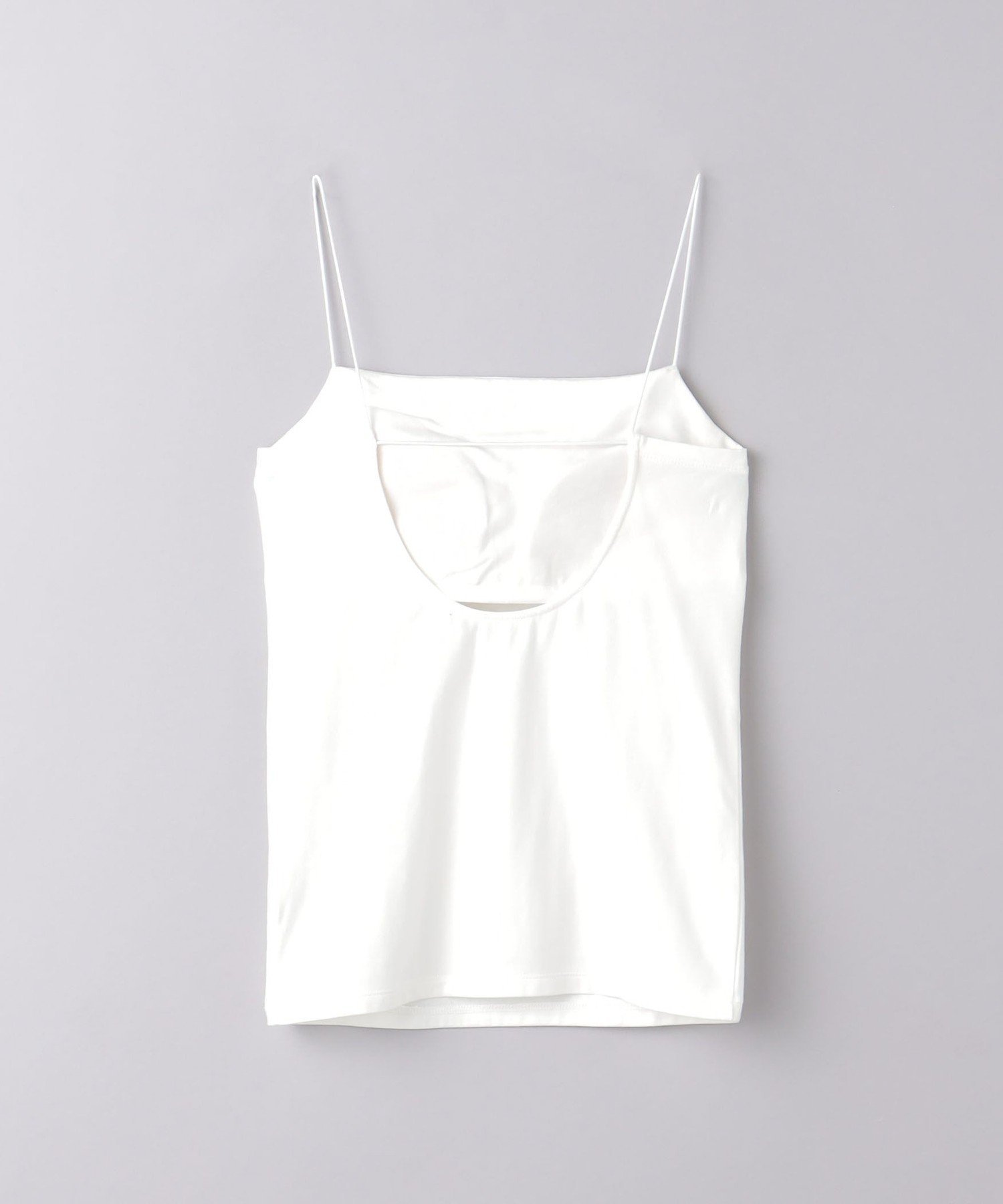 イウエンマトフ AEWEN MATOPH キャミソール UNITED ARROWS｜<AEWEN MATOPH>バックライン スクエア キャミソール