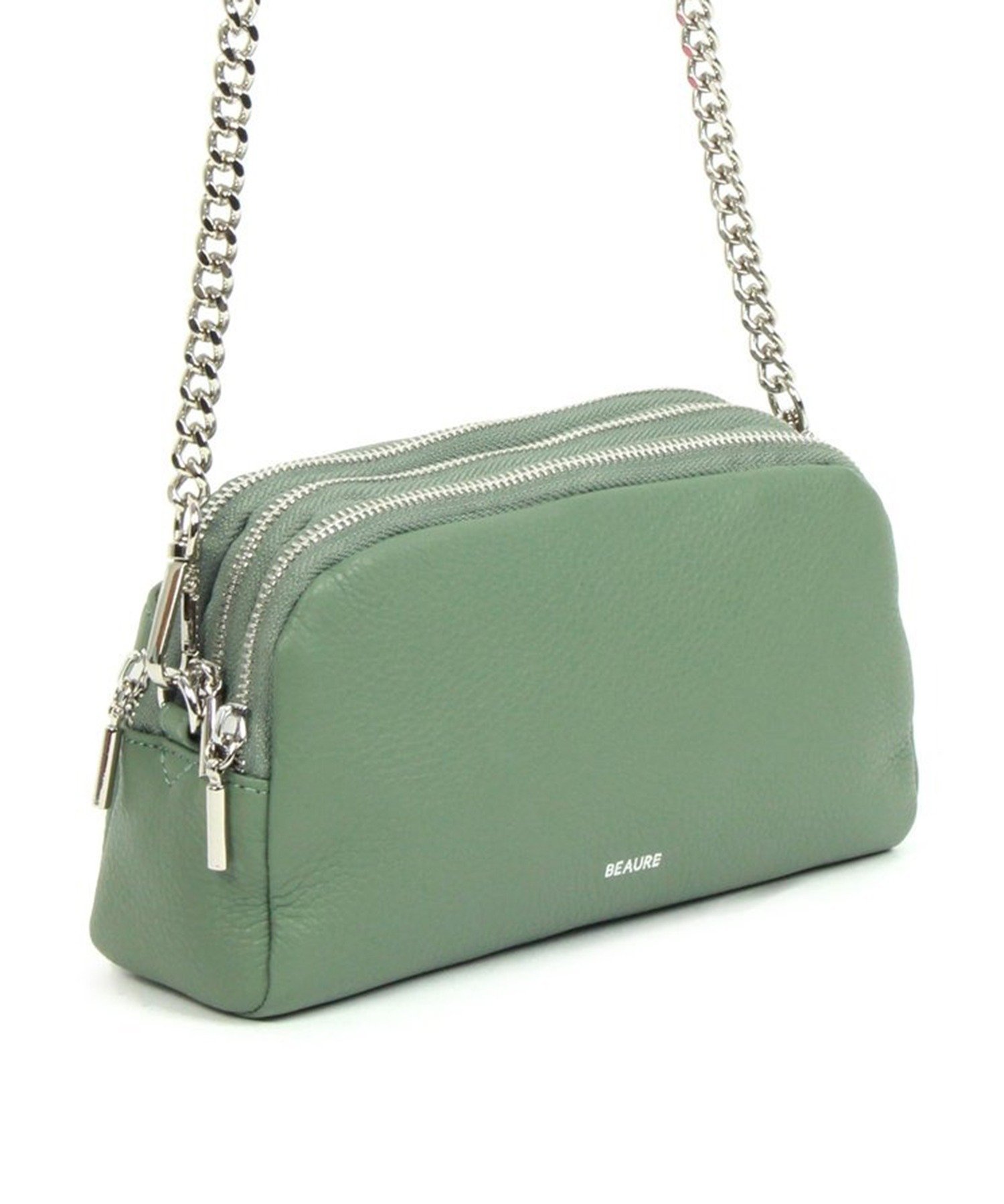 SETUP7｜BEAURE/トリプルファスナー ミニポシェットショルダーバッグ B