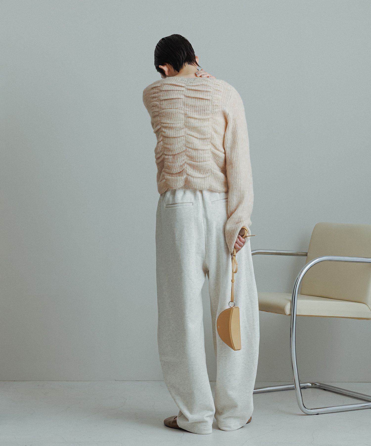 ADAM ET ROPE'｜【WEB限定】ダブルモヘアシャーリングカーディガン