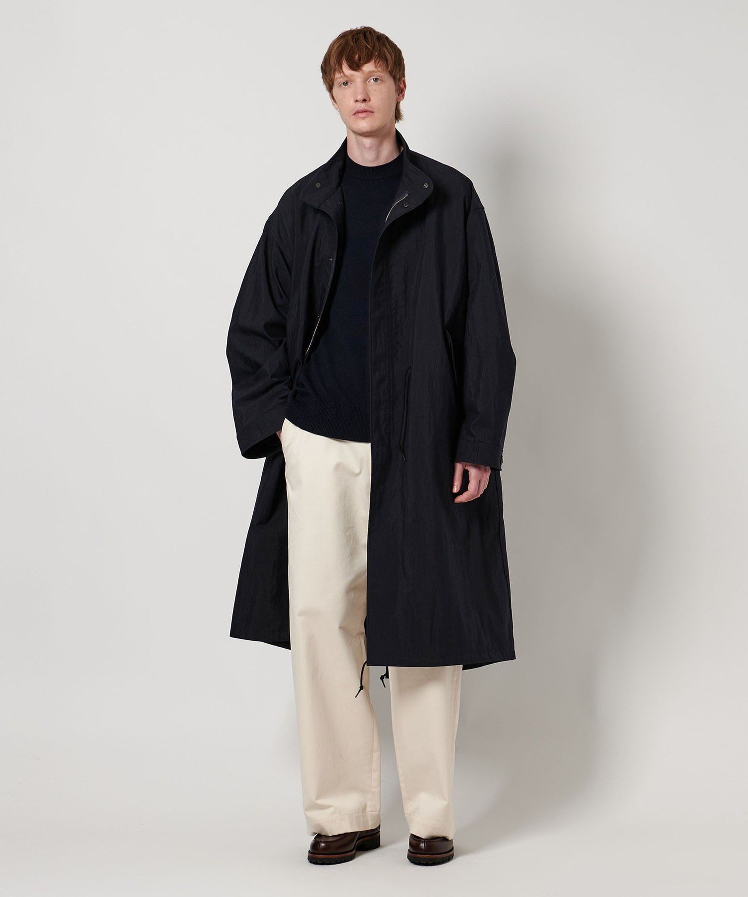 【LOEFF】スタンドカラー ミリタリーコート 楽天市場】LOEFF / ロエフ | OX スタンドカラー ミリタリー コート | 2