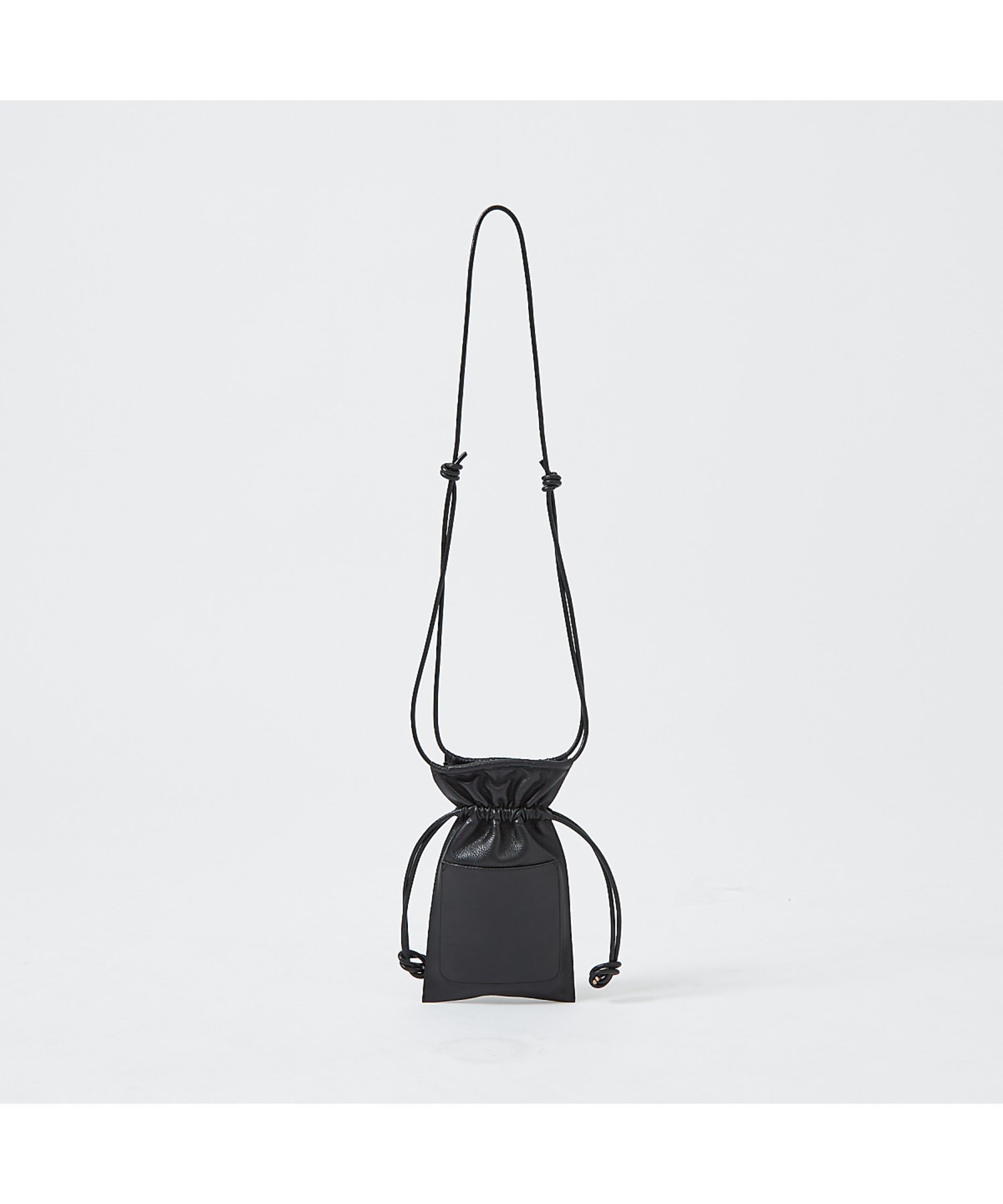 YArKA/ヤーカ】メッシュ切替巾着ショルダーバッグ YArKA/ヤーカ