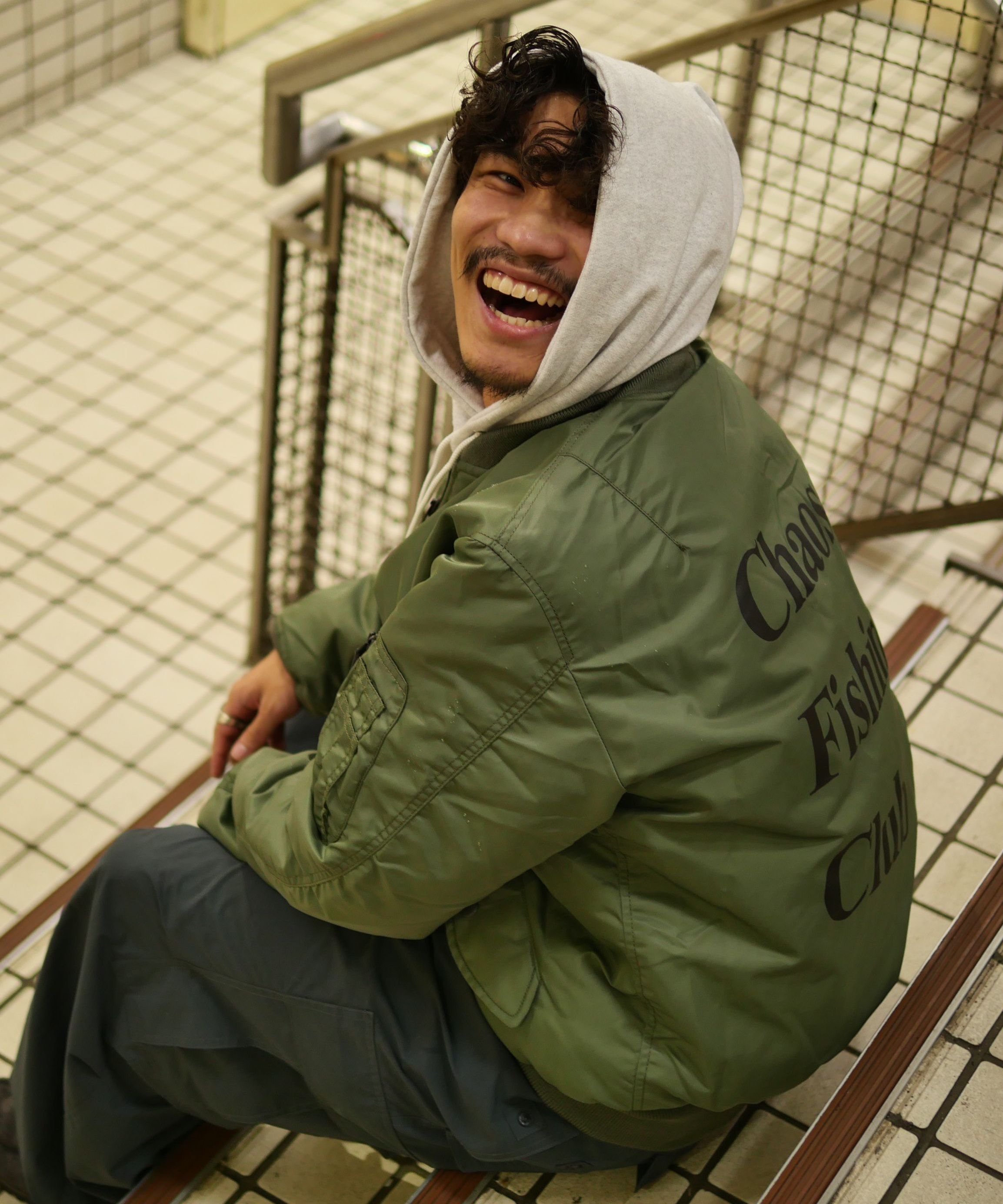 BEAVER｜Chaos Fishing Club*AVIREX*BEAVER 別注MA-1 COMMERCIAL