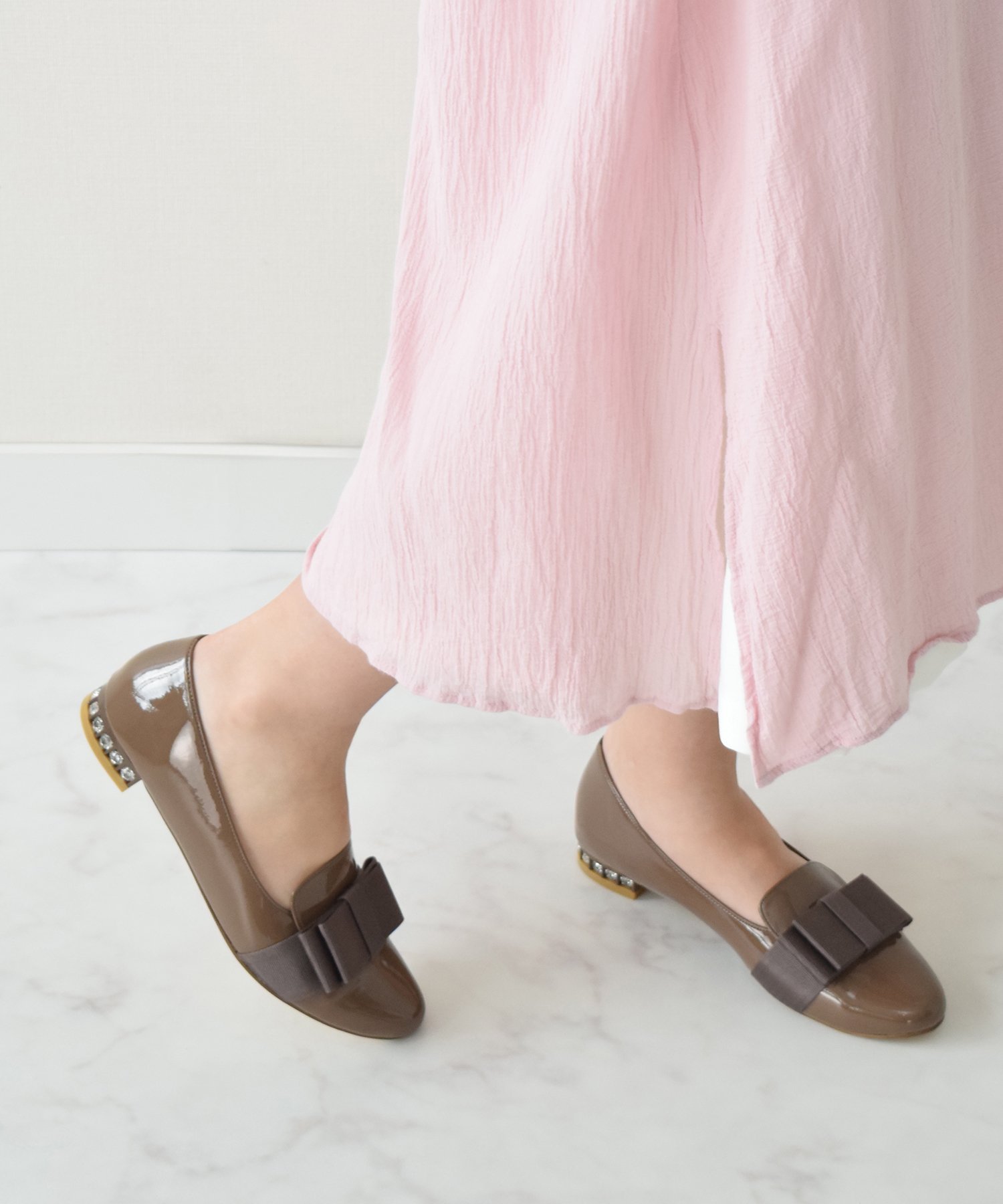 Bridget Birkin｜【Bridget Birkin】ガーリーリボンローファー