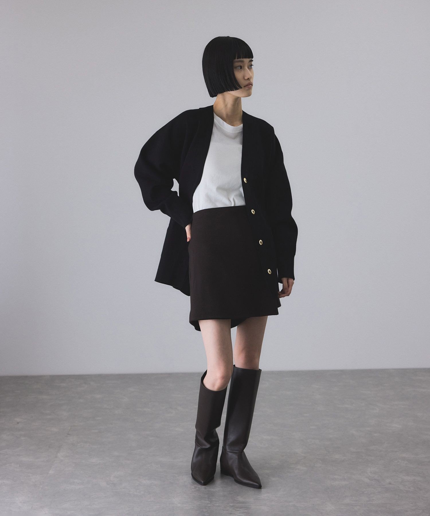 ADAM ET ROPE'｜インヒールロングブーツ | Rakuten Fashion(楽天