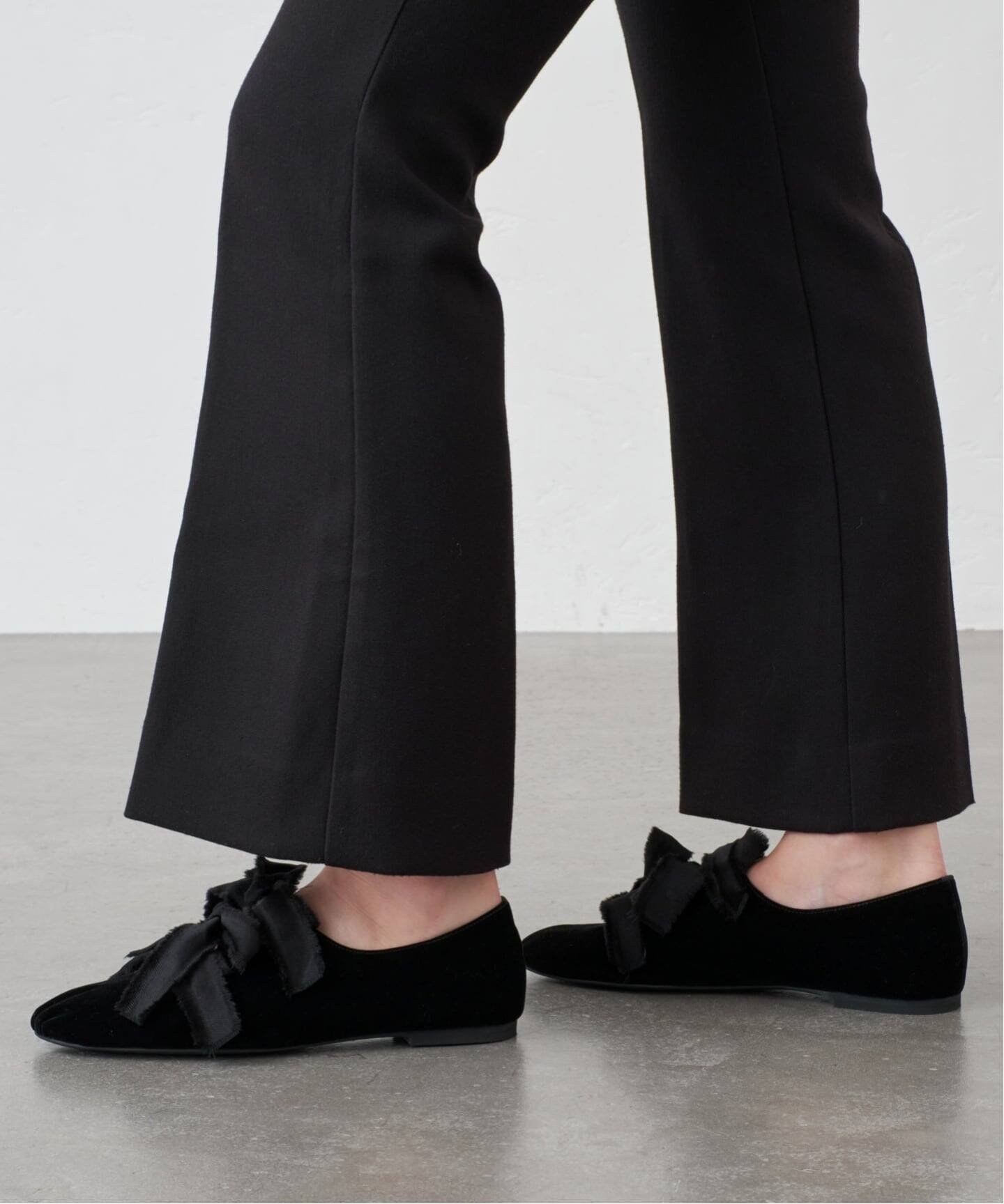 LE TALON｜《追加》GRISEサテンリボンバレリーナ | Rakuten Fashion